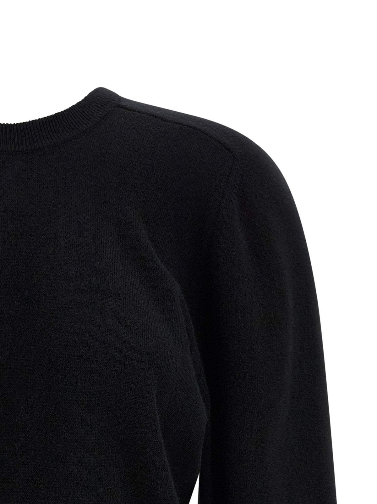 Maison Margiela Black Virgin Wool Cardigan - Timeless Luxury