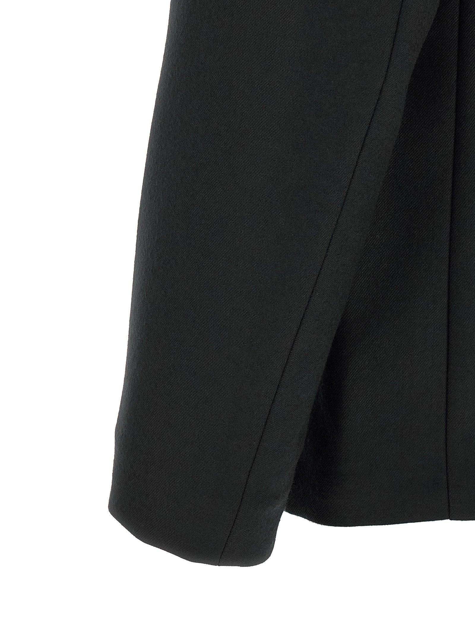 Maison Margiela Black Virgin Wool Blazer for Timeless Elegance