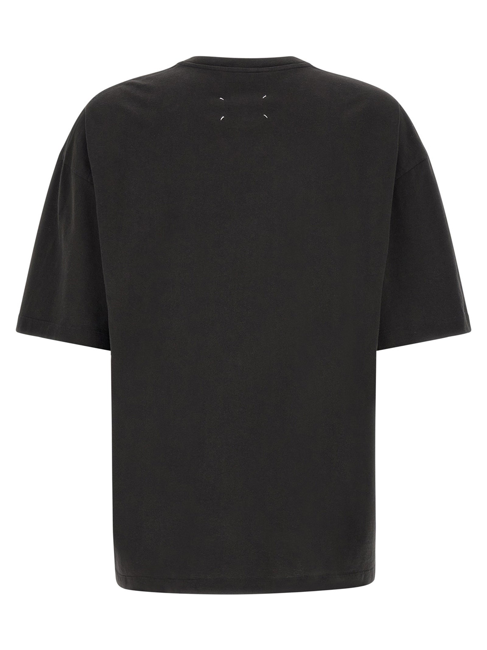 Maison Margiela Black Cotton Long Sleeve T-Shirt - Deconstructed Luxury