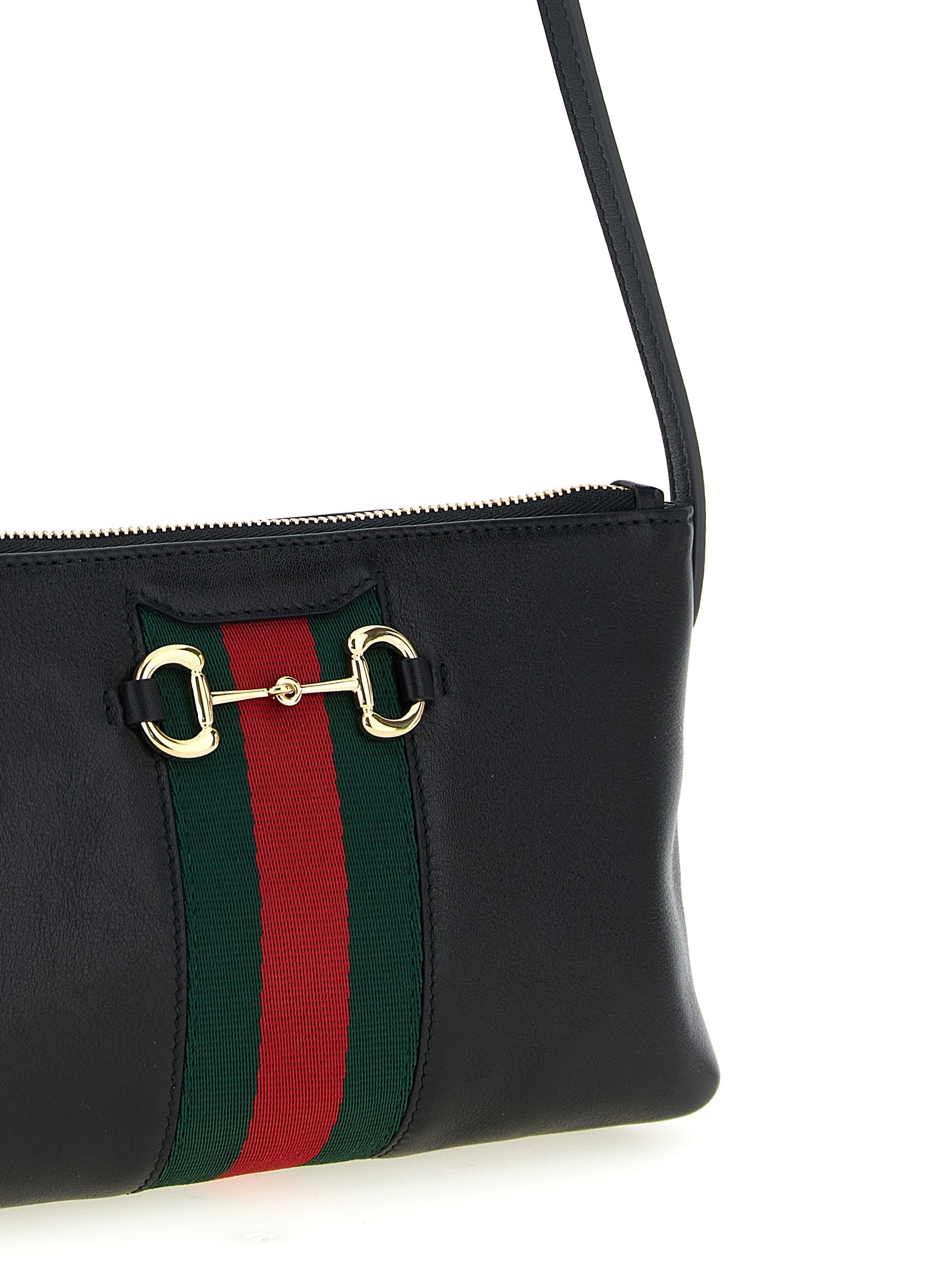 Gucci Horsebit Web Shoulder Bag - Exquisite Calfskin Luxury