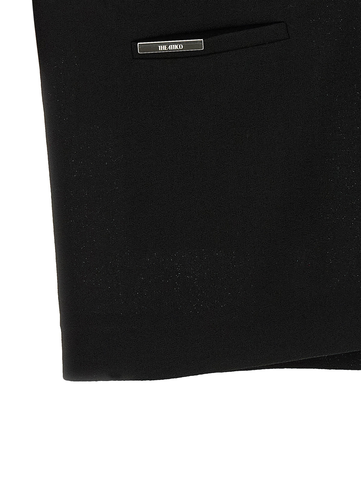 The Attico Black Polyamide Short Dress - Exquisite Haute Couture