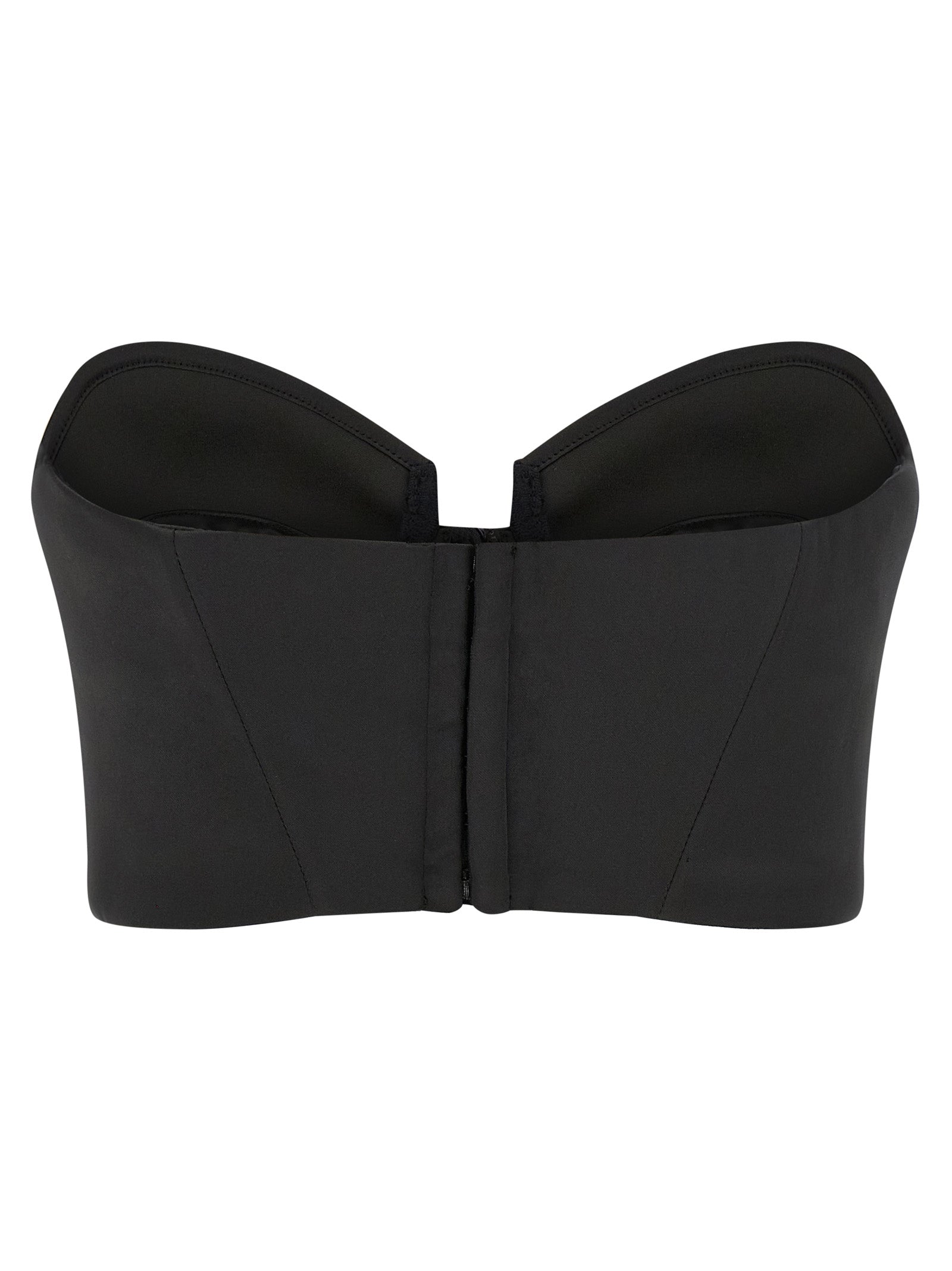 Elisabetta Franchi Black Polyester Tank Top - Haute Couture Elegance