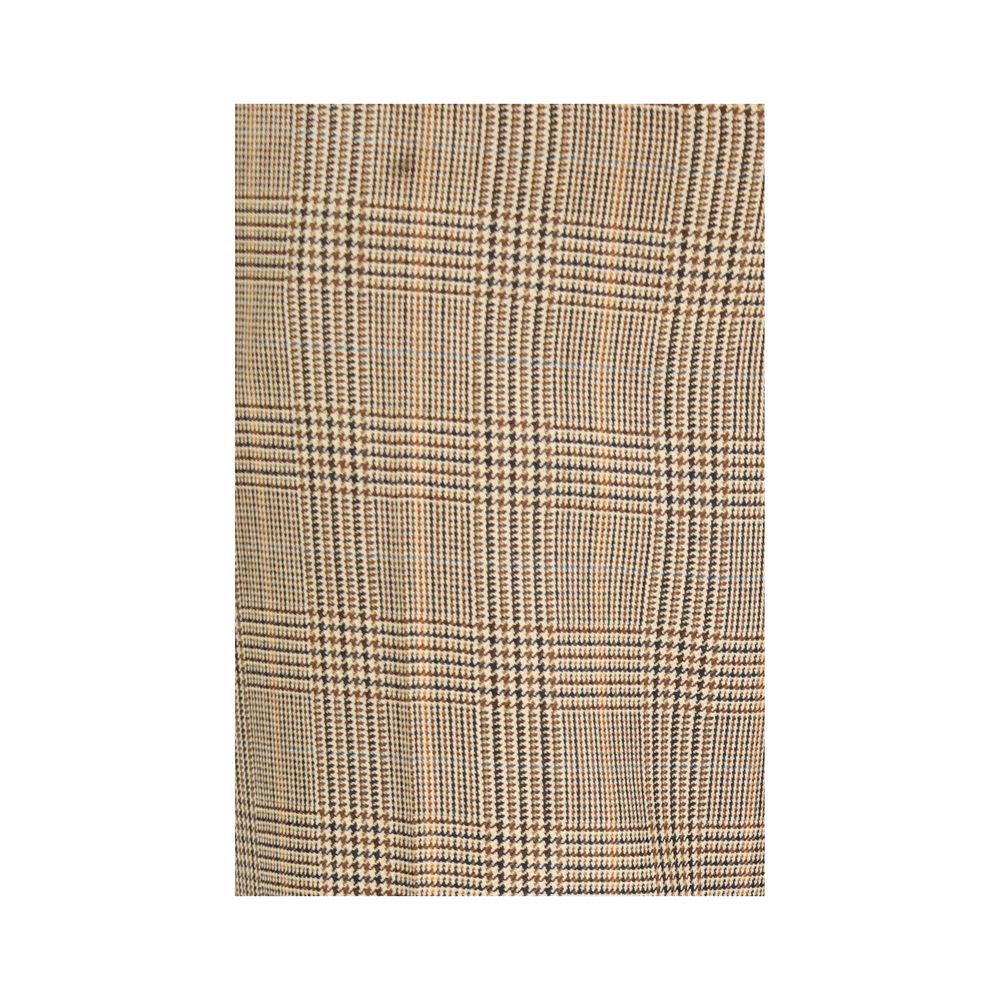 Saint Laurent Beige Wool Oves Aries Flared Pants