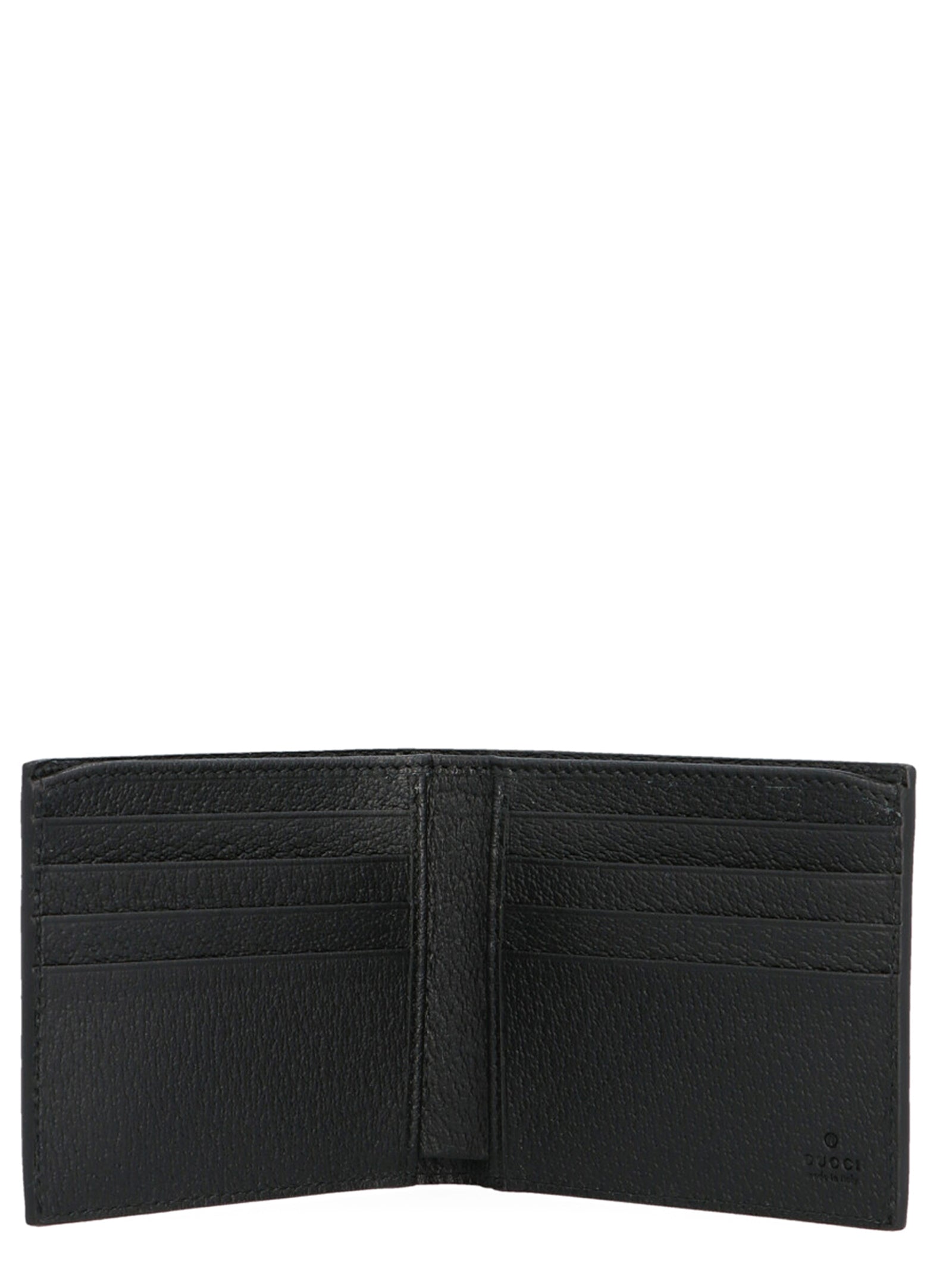 Discover the Gucci Black Calfskin Wallet, a masterpiece of Italian craftsmanship in luxurious calf leather, embodying timeless elegance for the discerning individual.