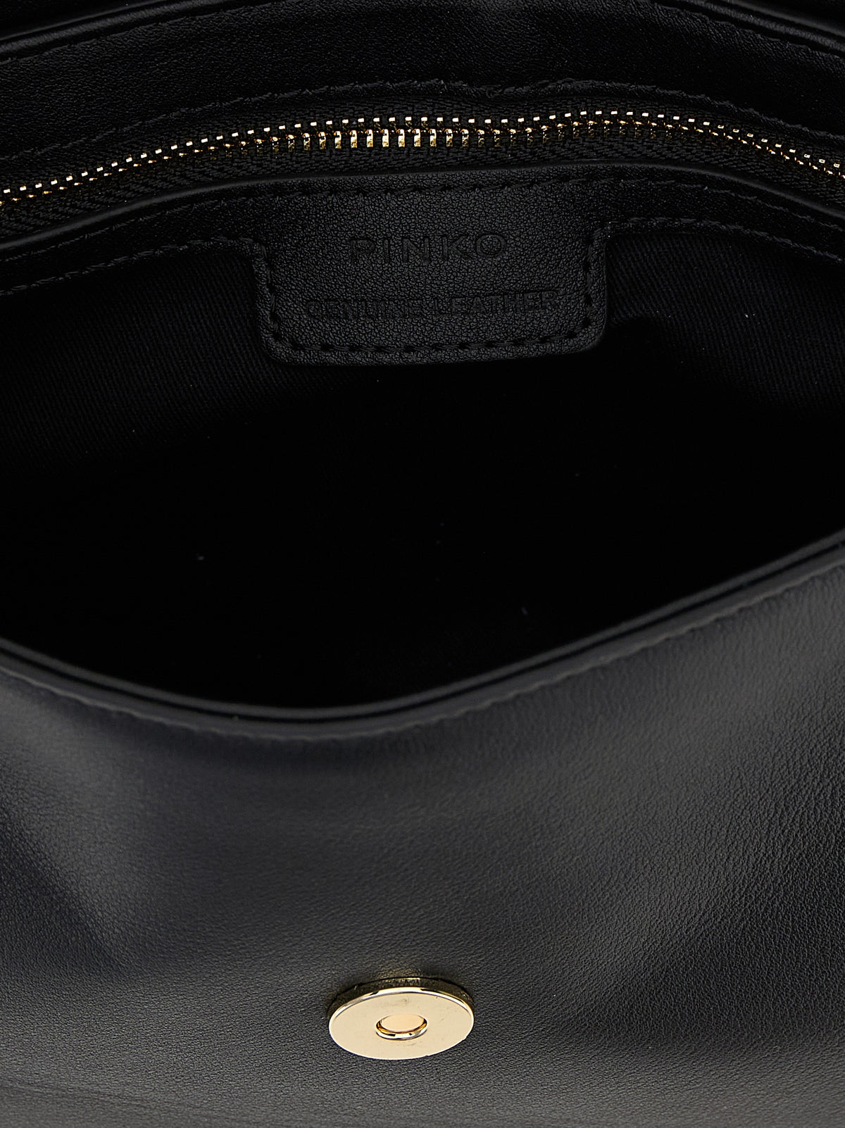 Discover the PINKO Black Calfskin Crossbody Bag, a blend of exquisite craftsmanship and timeless elegance, perfect for those who embody sophistication and style.