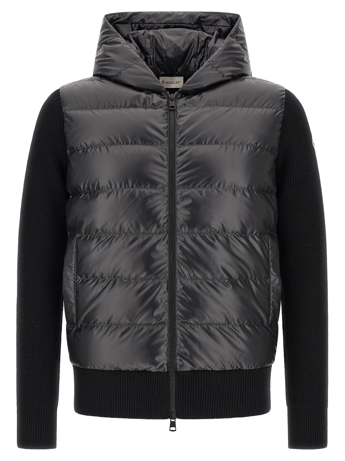 Moncler Black Polyester Cardigan - Exquisite Luxury Knitwear