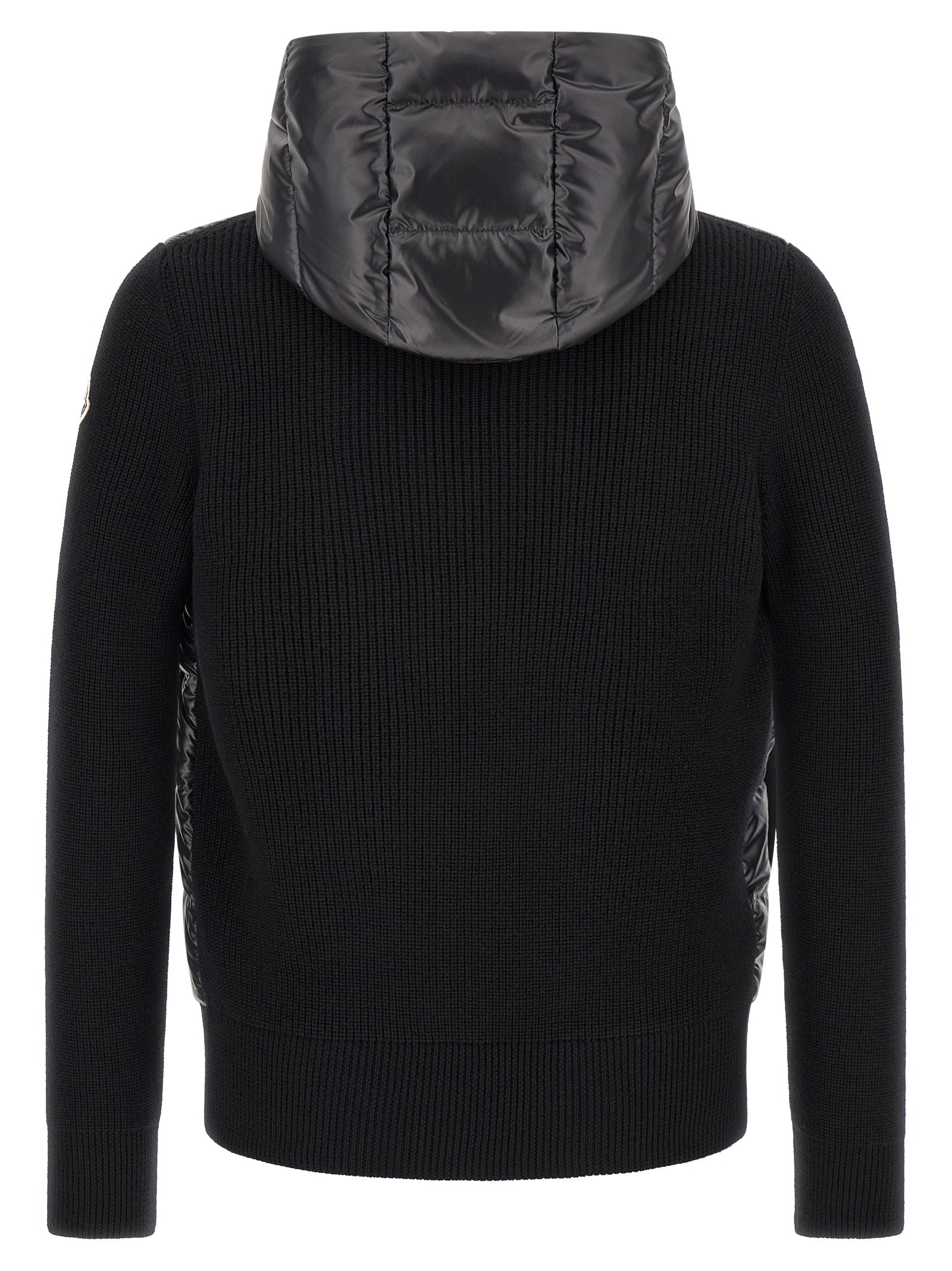 Moncler Black Polyester Cardigan - Exquisite Luxury Knitwear
