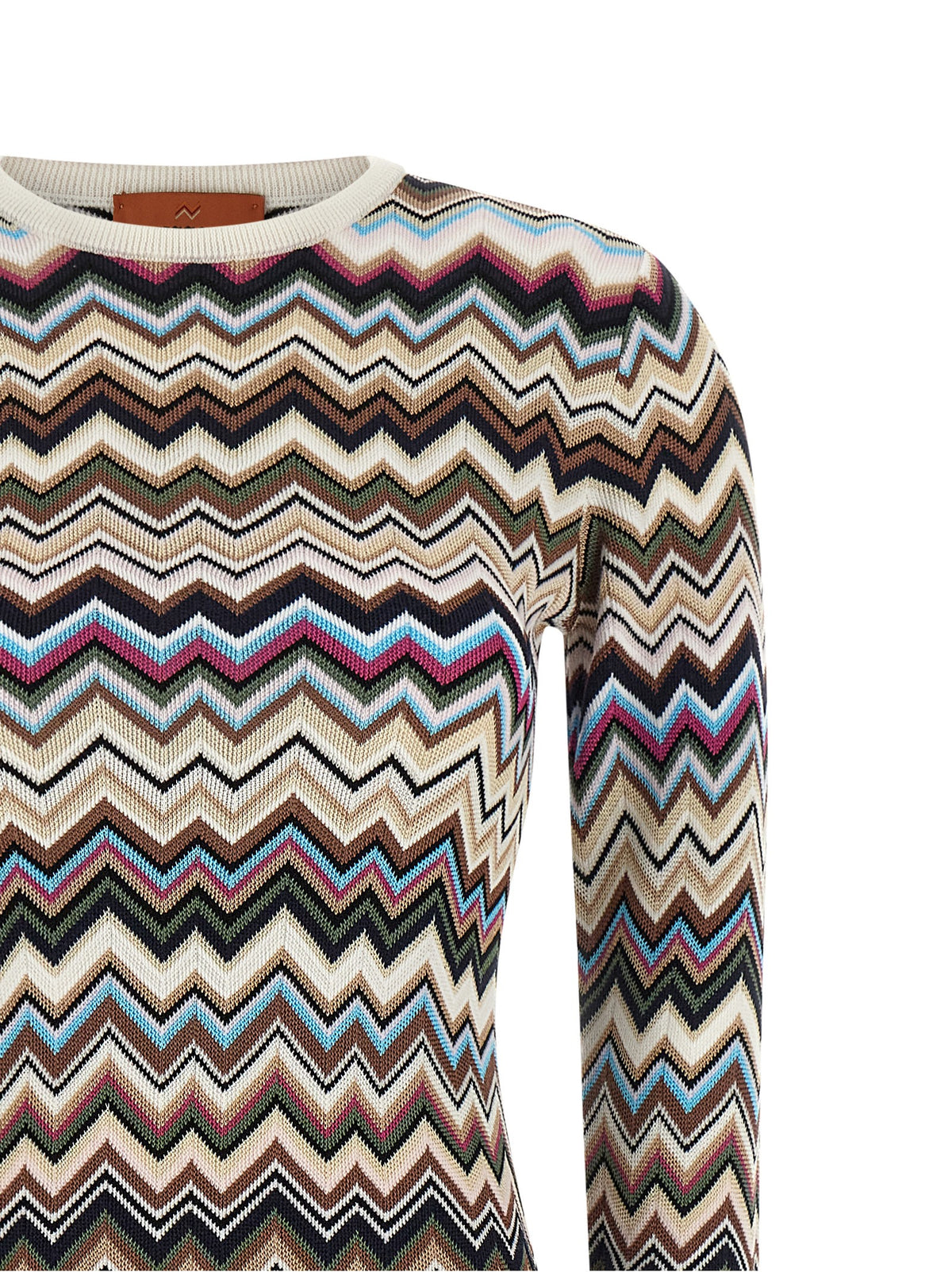 Missoni Multicolor Viscose Midi Dress - Timeless Italian Elegance