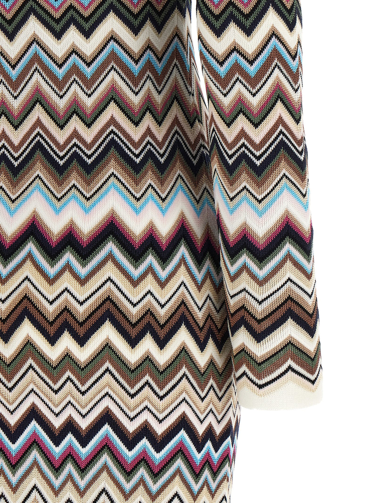 Missoni Multicolor Viscose Midi Dress - Timeless Italian Luxury