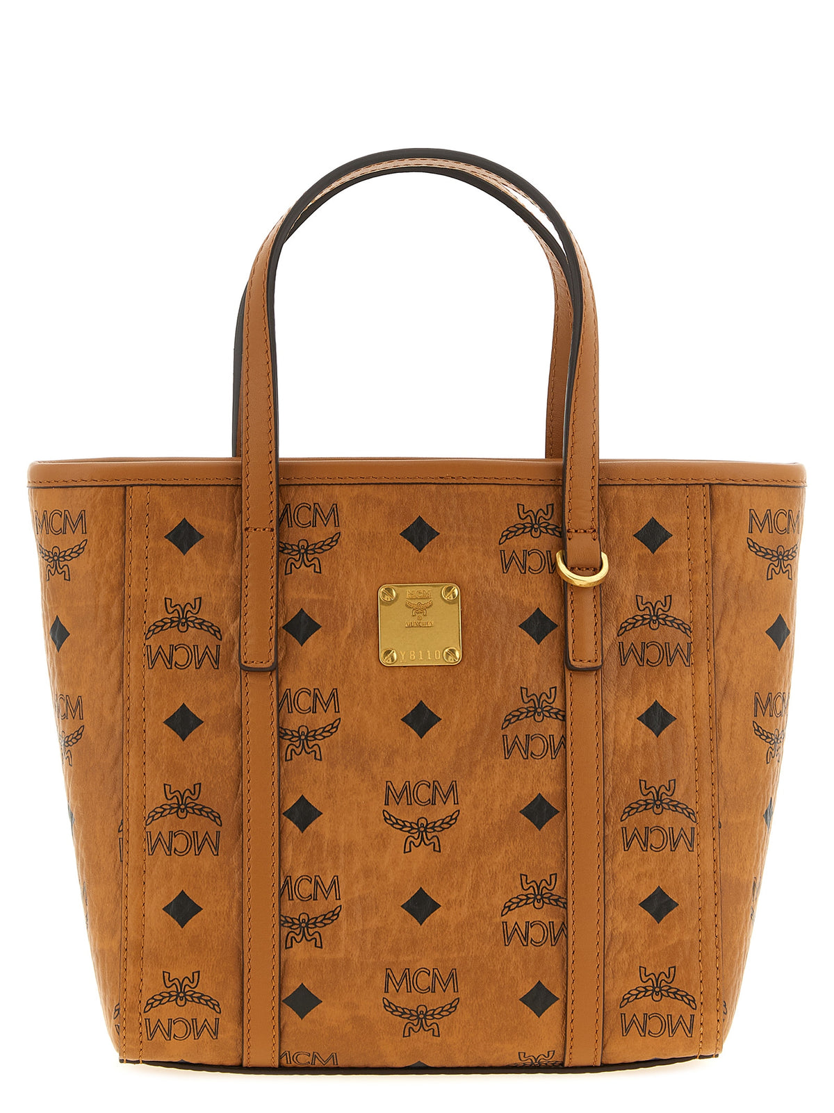 MCM Brown Polyethylene Tote Bag - Exquisite Luxury Accessory