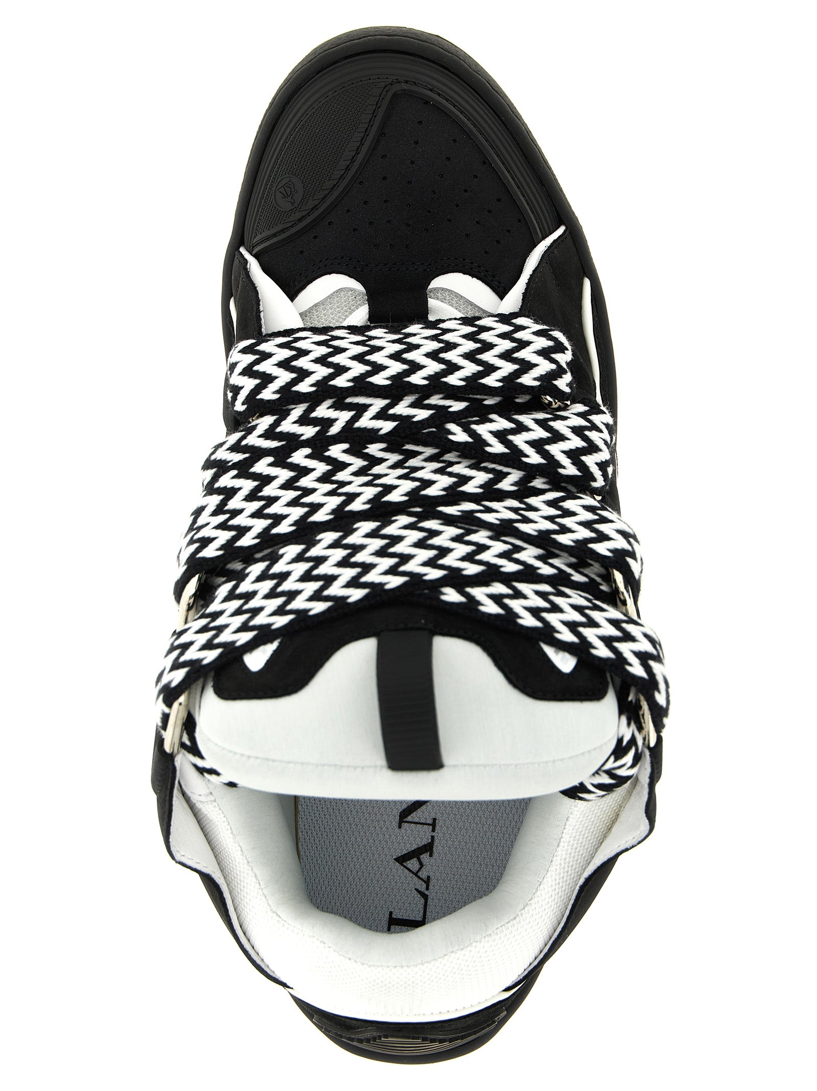 Lanvin Bicolor Calfskin Chunky Sneakers