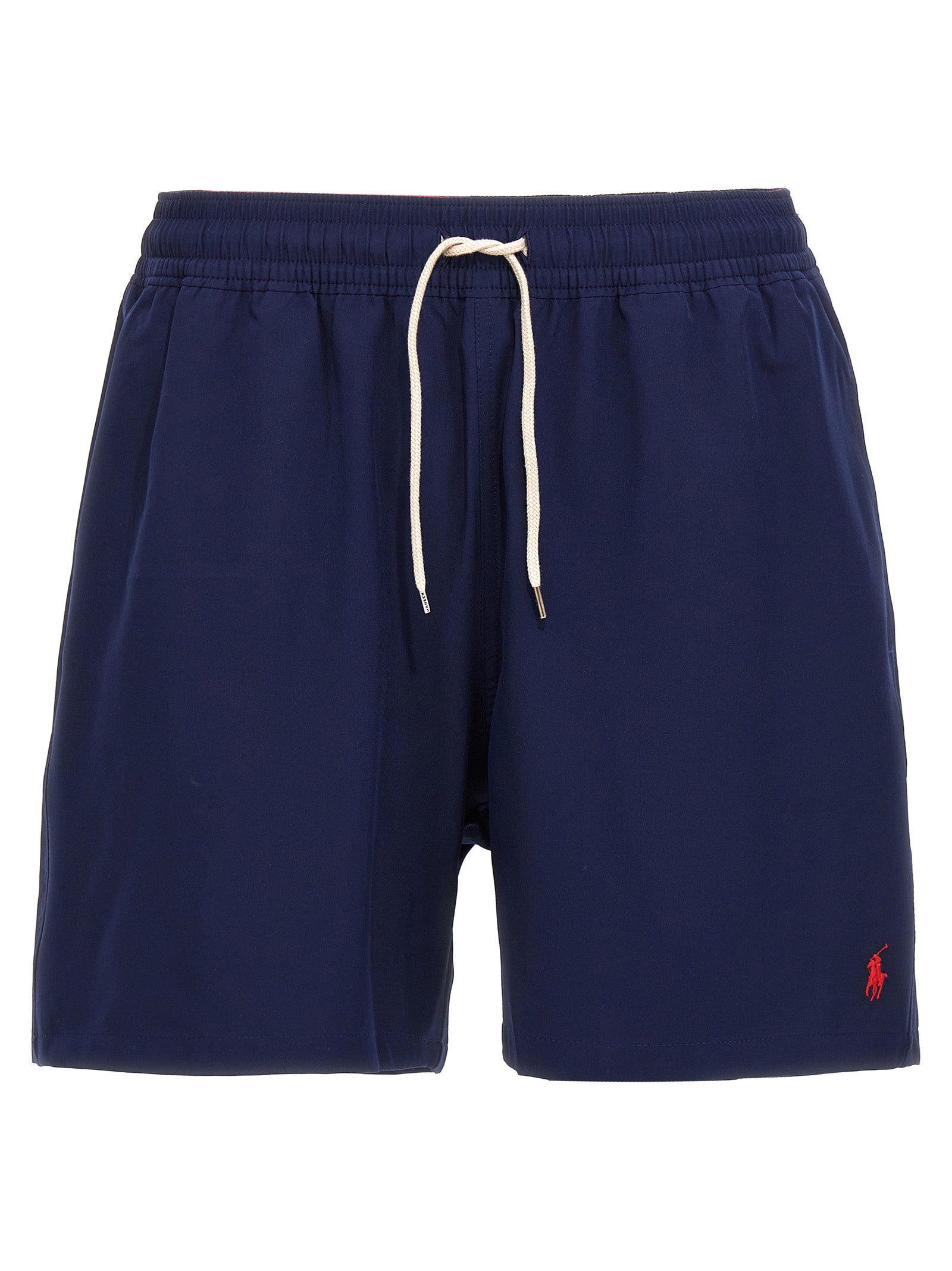 Elevate your summer style with Polo Ralph Lauren Blue Polyester Bermuda Shorts, crafted for comfort and sophistication, embodying timeless luxury for every occasion.