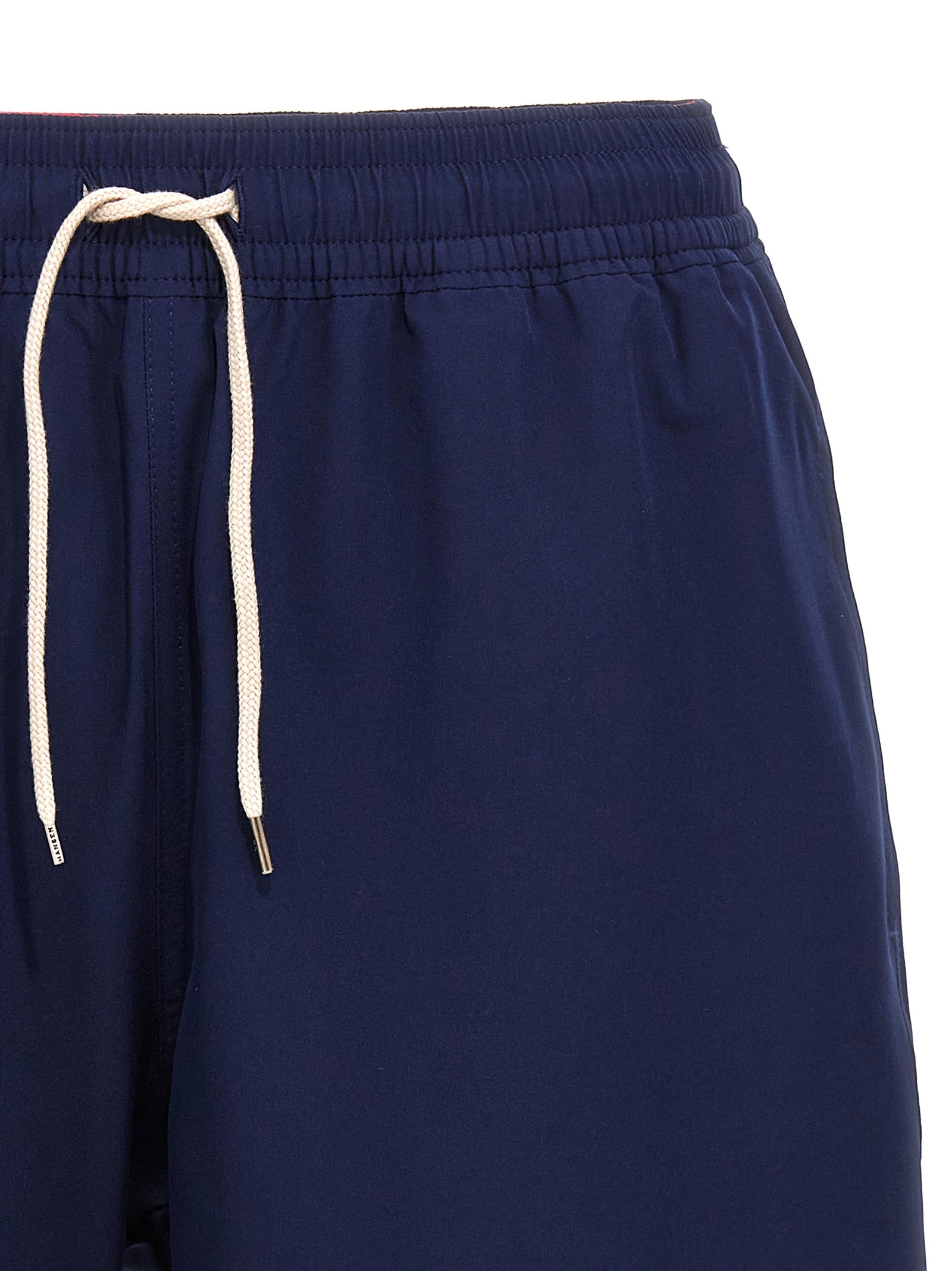 Elevate your summer wardrobe with Polo Ralph Lauren Blue Polyester Bermuda Shorts, crafted for unparalleled comfort and style, embodying luxury and sophistication.
