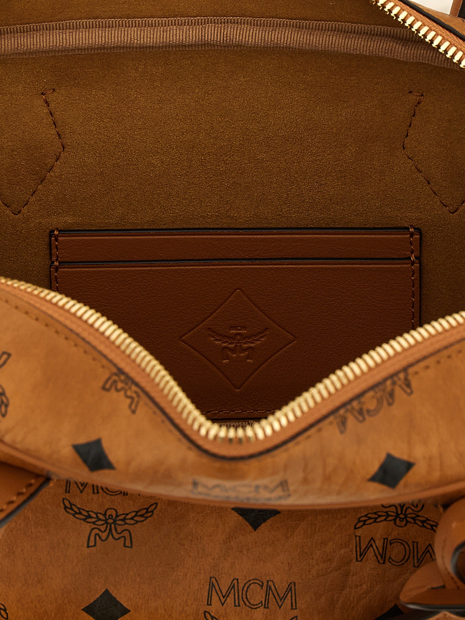 MCM Brown Polyethylene Shoulder Bag - Timeless Elegance in Luxury