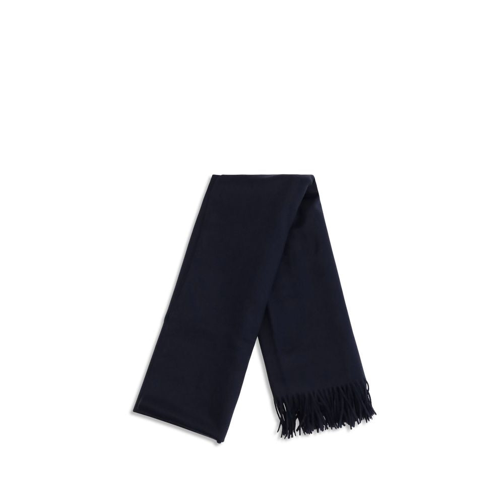 Elevate your style with the Max Mara Blue Cashmere Scarf, a timeless accessory crafted from pure cashmere, embodying sophistication and elegance for every occasion.