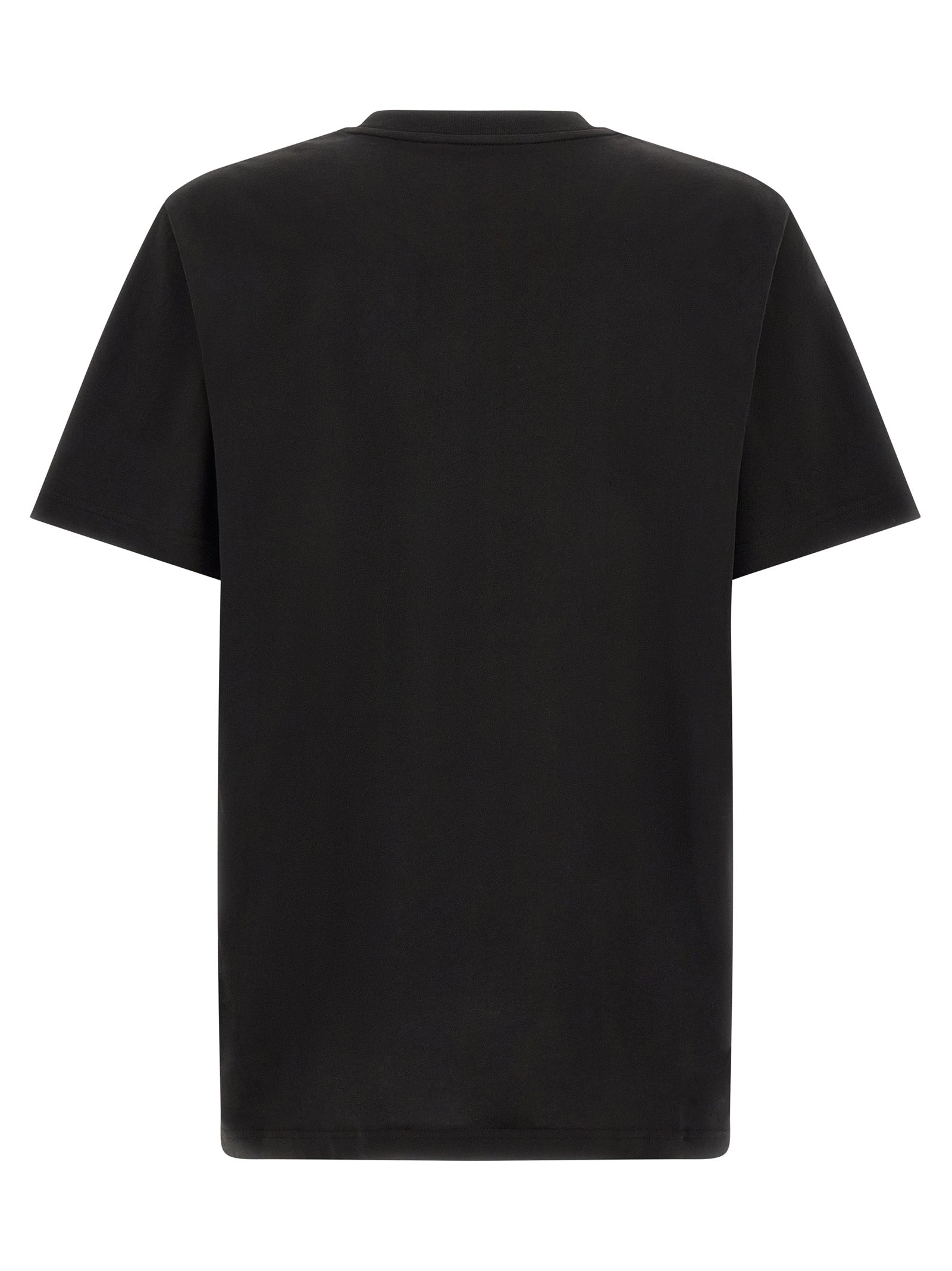Moncler Black Cotton T-Shirt - Luxury Casual Elegance