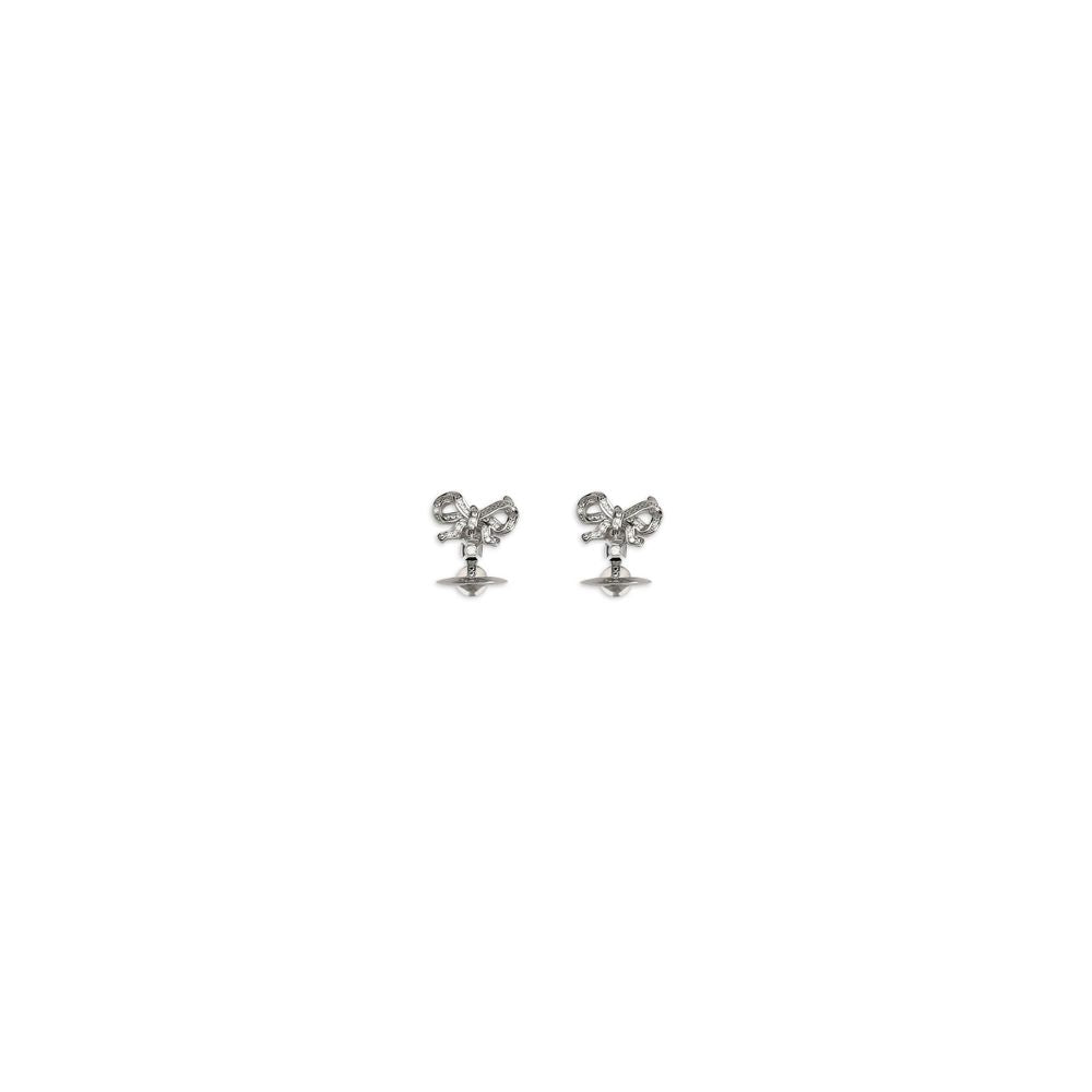 Vivienne Westwood Octavie Silver Earrings - Timeless Elegance