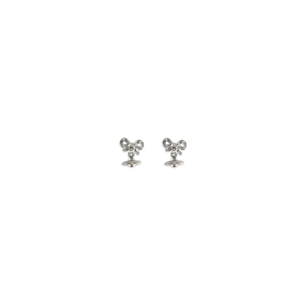 Vivienne Westwood Octavie Silver Earrings - Timeless Elegance