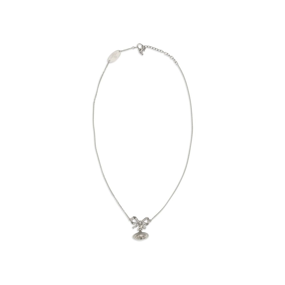 Vivienne Westwood Octavie Silver Necklace - Timeless Elegance