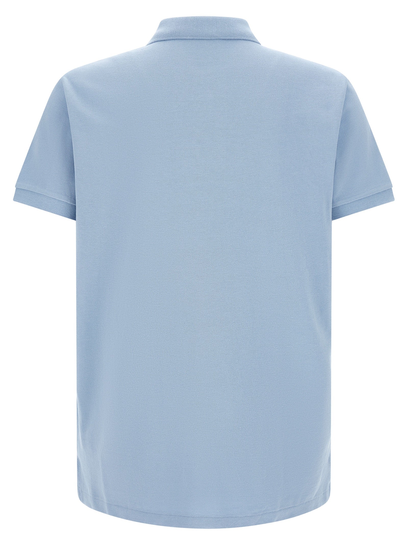 Experience the epitome of luxury with the Polo Ralph Lauren Blue Cotton Polo Shirt, crafted from pure cotton piqué for timeless elegance and unmatched comfort.