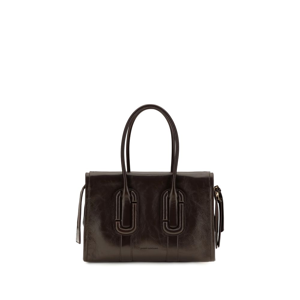 Marc Jacobs Brown Calf Leather Bos Taurus Shoulder Bag