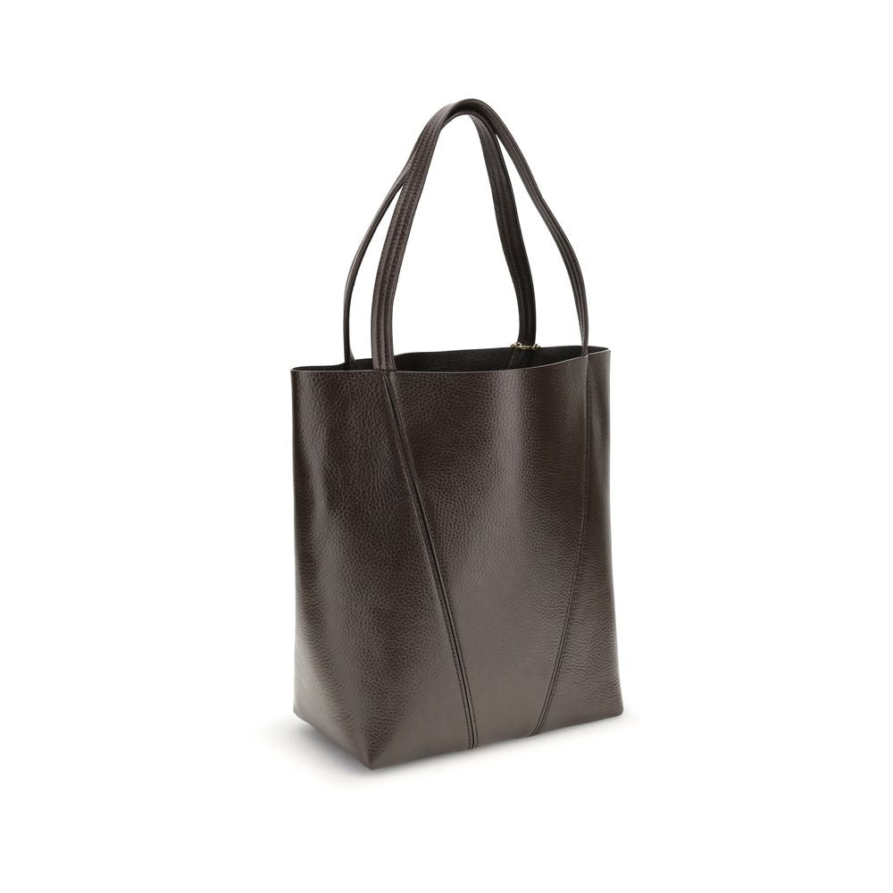 Elevate your style with the Chloé Brown Calf Leather Bos Taurus Shoulder Bag, a masterpiece of exquisite craftsmanship and timeless luxury, perfect for any discerning individual.
