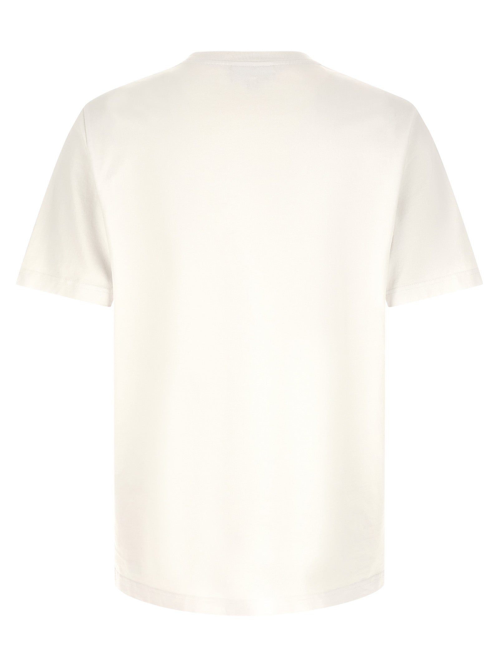 Elevate your style with the Maison Kitsuné White Cotton T-Shirt, a luxurious blend of comfort and sophistication, perfect for the modern connoisseur.