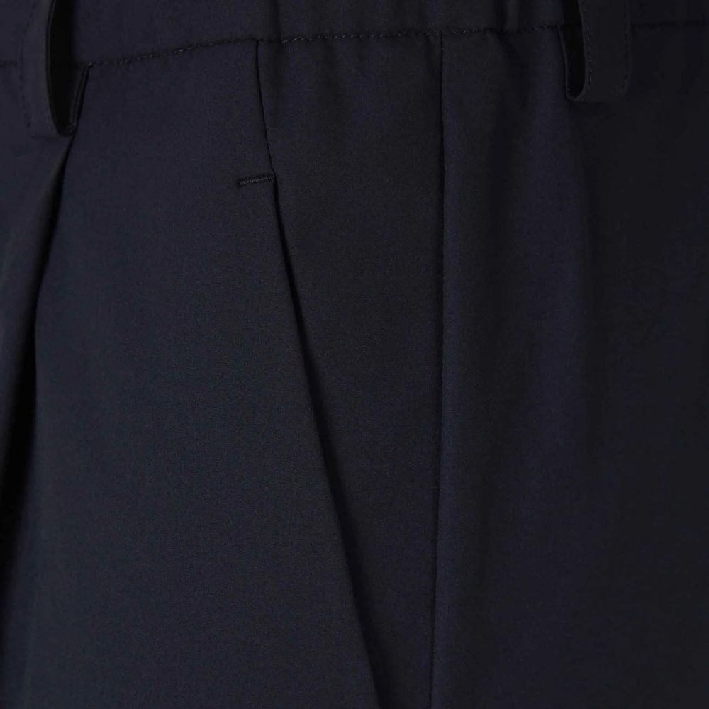 Herno Blue Polyester Cargo Pants - Elevate Your Luxury Wardrobe