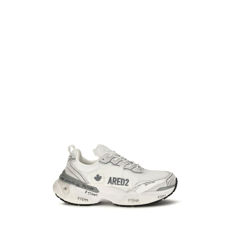 Discover the Dsquared² White Polyester Athletic Sneakers, a fusion of urban design and luxury craftsmanship, perfect for those who embody elegance and confidence.