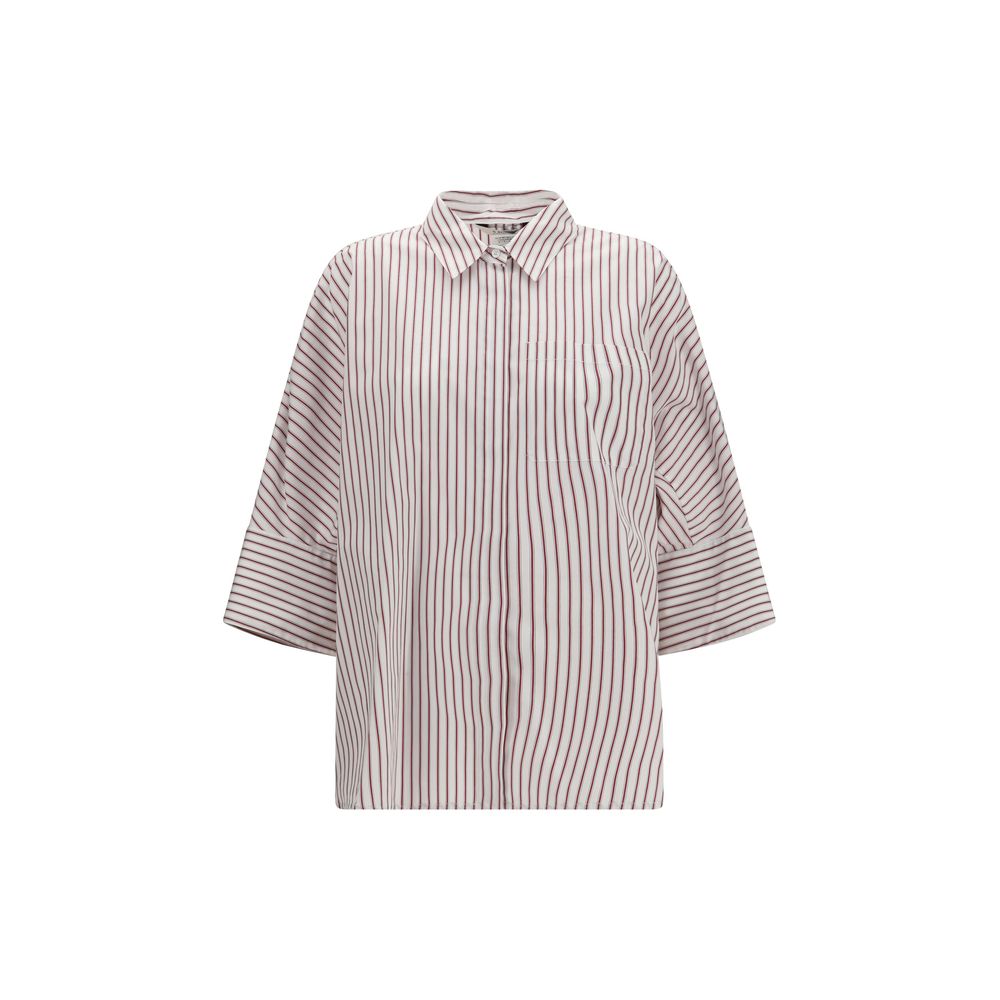 'S Max Mara Multicolor Cotton Shirt - Timeless Luxury Redefined
