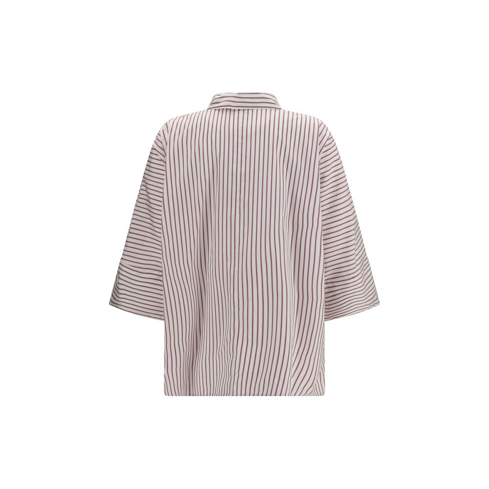 'S Max Mara Multicolor Cotton Shirt - Timeless Luxury Redefined