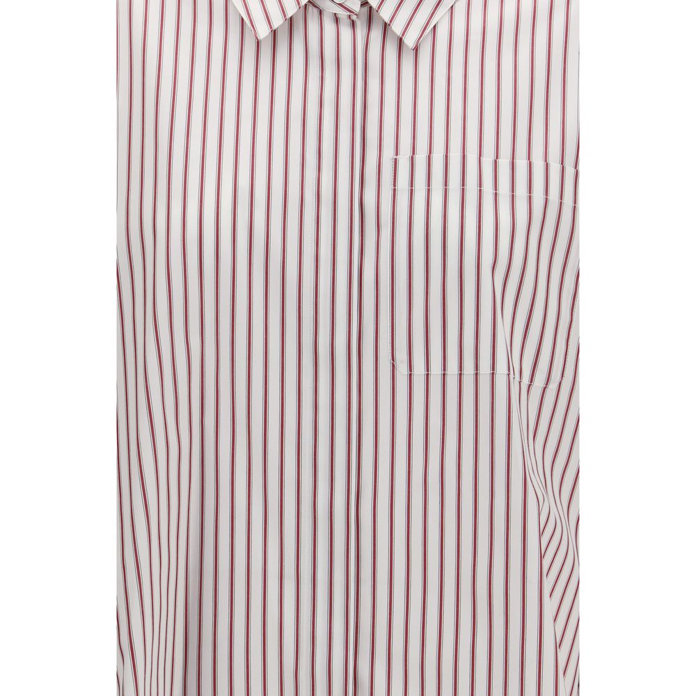'S Max Mara Multicolor Cotton Shirt - Timeless Elegance Redefined
