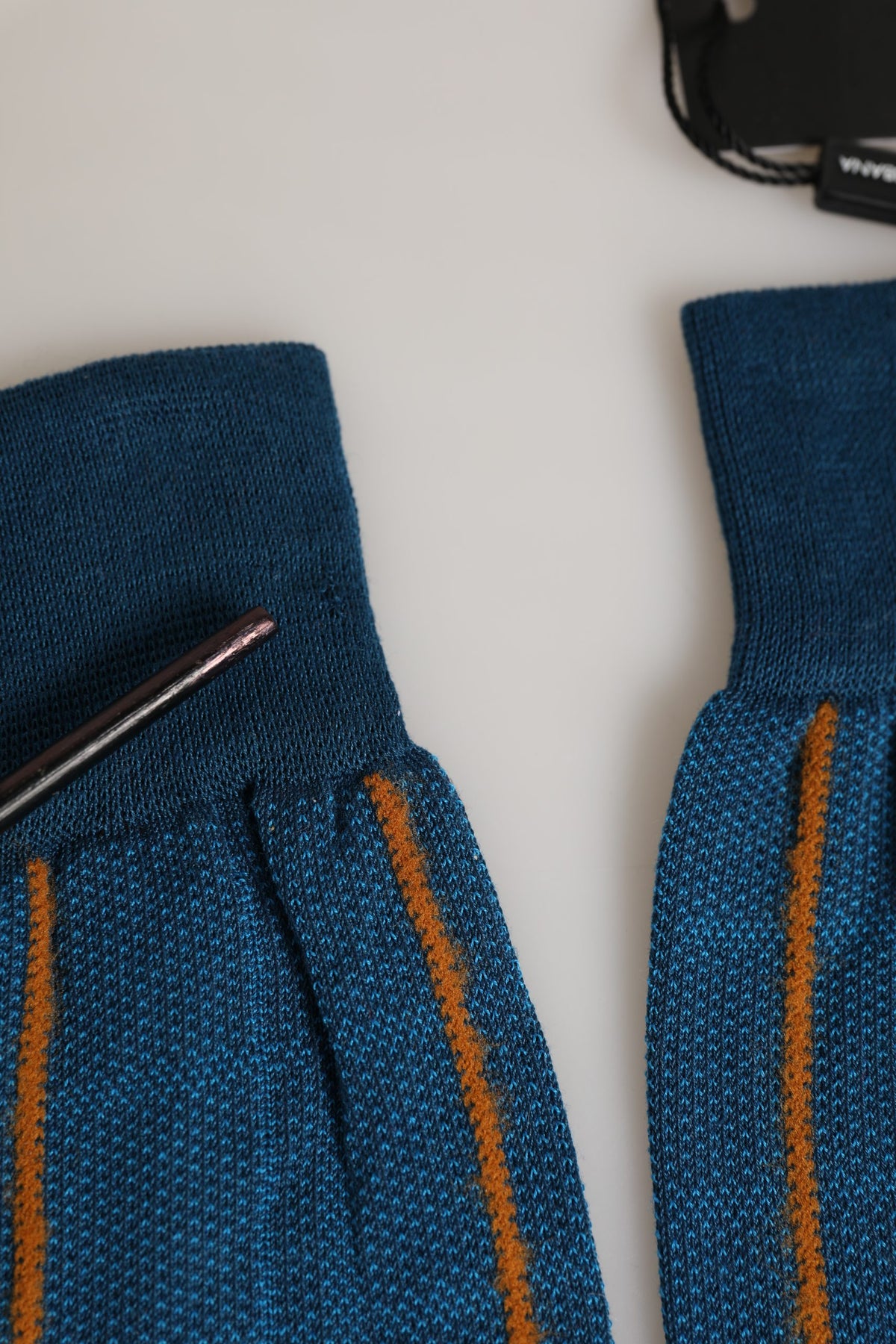 Dolce & Gabbana Luxurious Blue Mid Calf Socks for Discerning Elegance