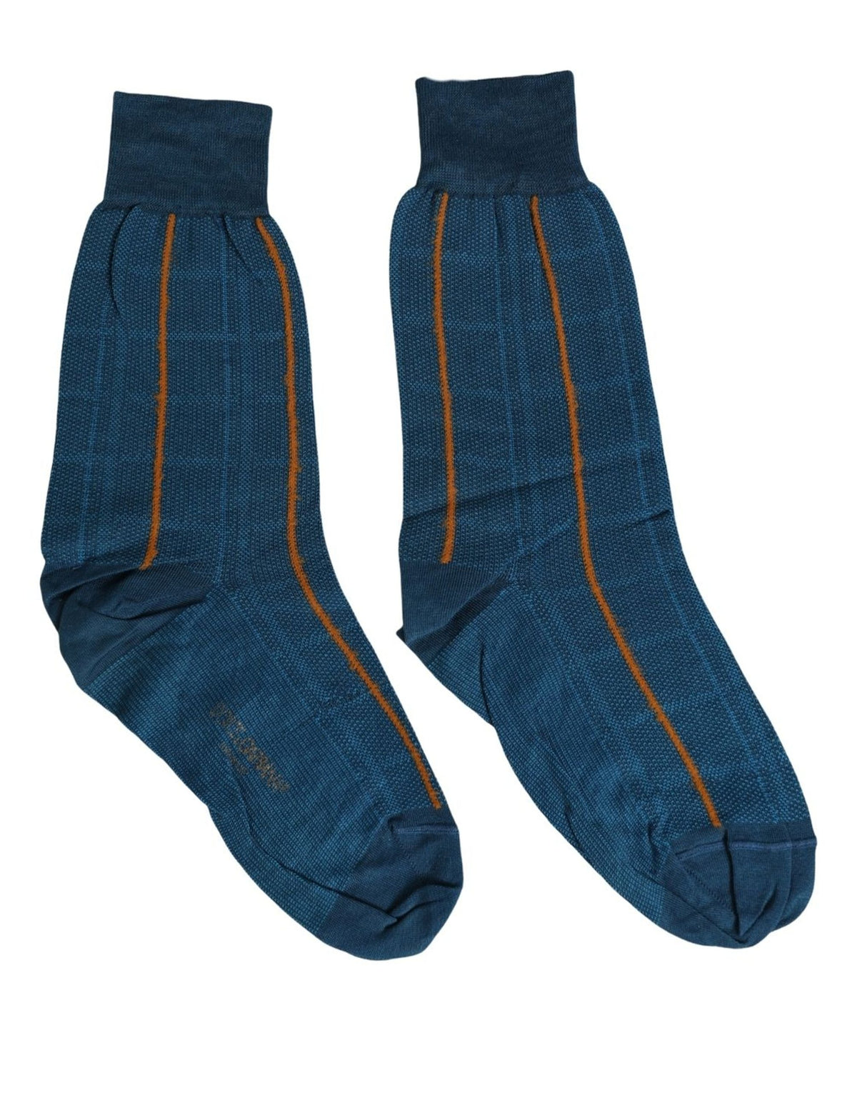 Dolce & Gabbana Luxurious Blue Mid Calf Accessory Socks
