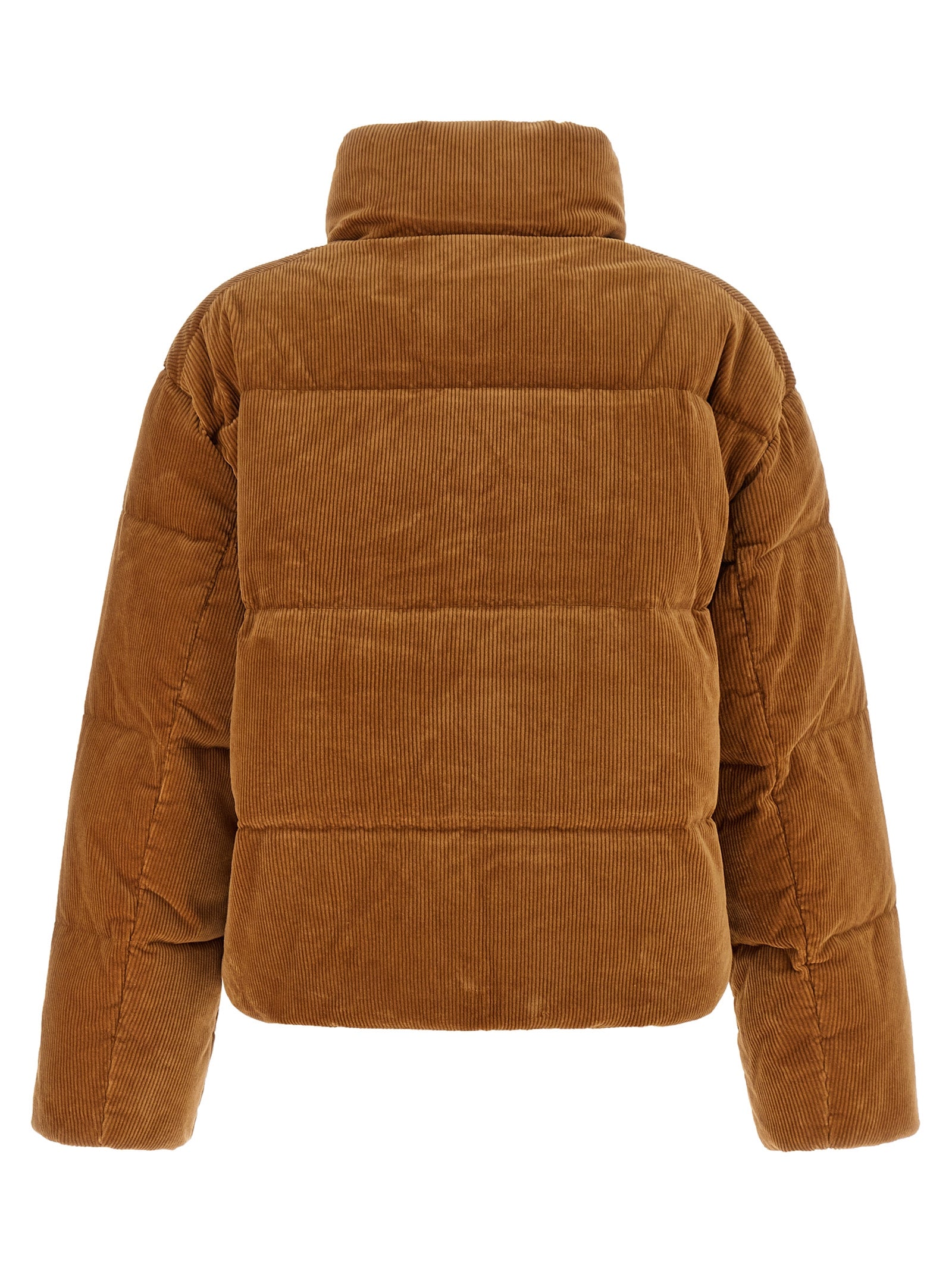 Polo Ralph Lauren Brown Cotton Full-Length Jacket - Luxurious Elegance