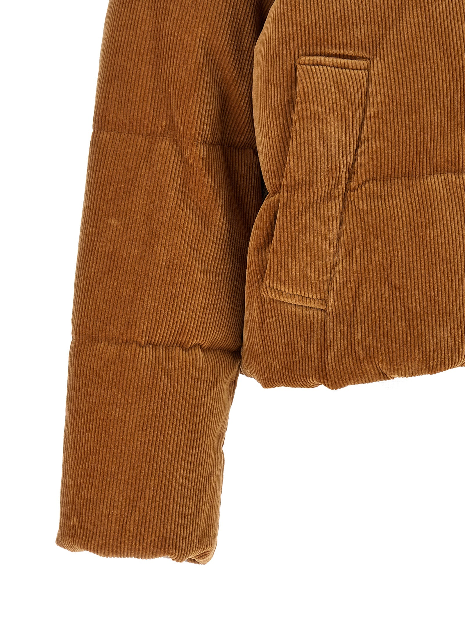 Polo Ralph Lauren Brown Cotton Full-Length Jacket - Luxe Elegance
