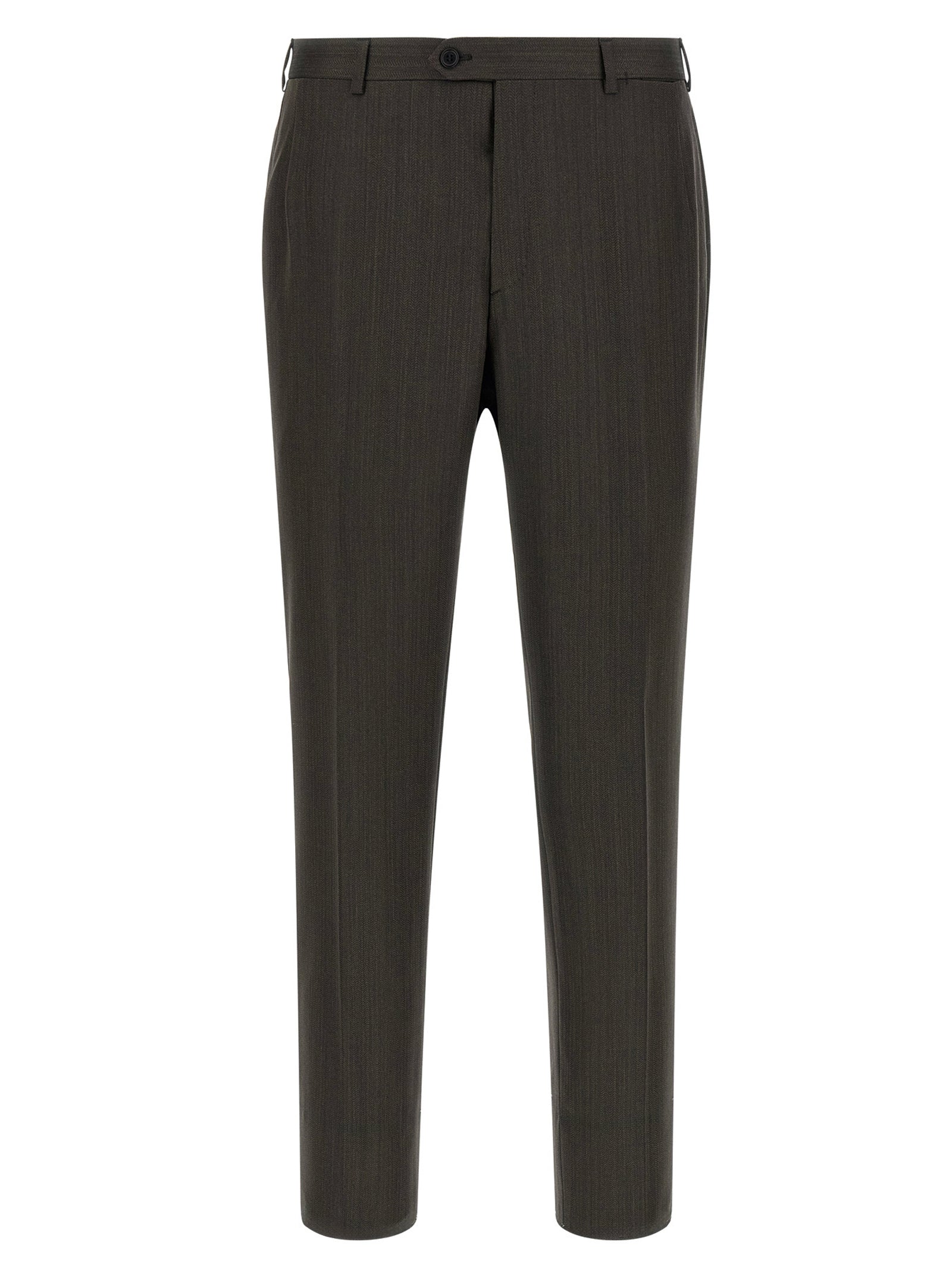 Brioni Brown Wool Two-Piece Suit