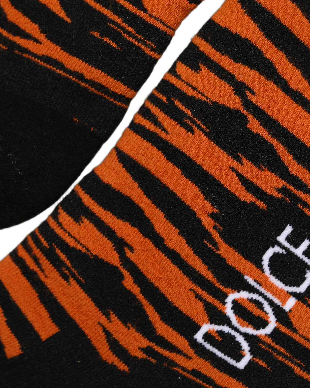 Dolce & Gabbana Knee High Tiger Stripe Socks - Luxury Hosiery