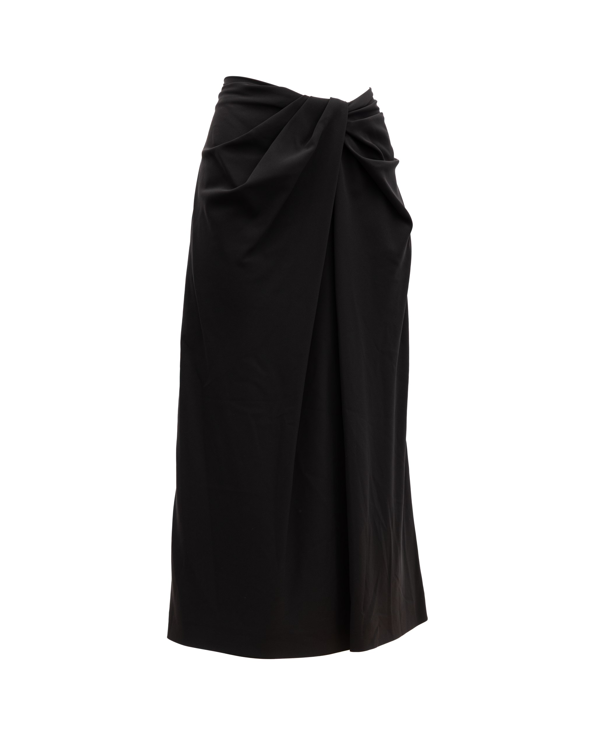 Indulge in the elegance of the Valentino Garavani Women Skirt, a masterpiece of draped design that embodies luxury and sophistication for the discerning individual.
