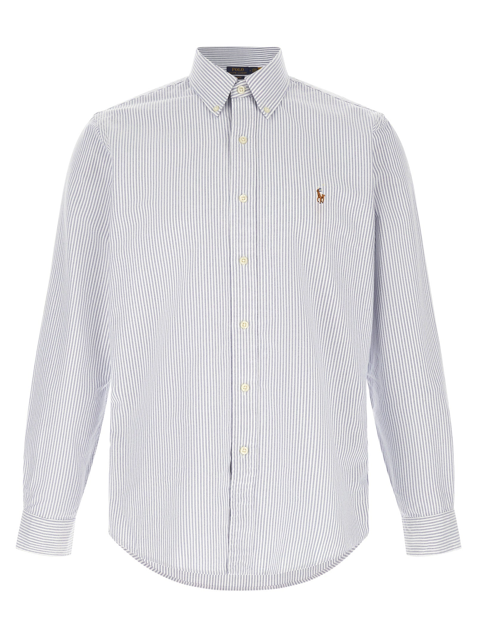 Discover the Polo Ralph Lauren Multicolor Cotton Blouse, a masterful blend of refined style and bold design, crafted from pure Oxford cotton for timeless elegance.