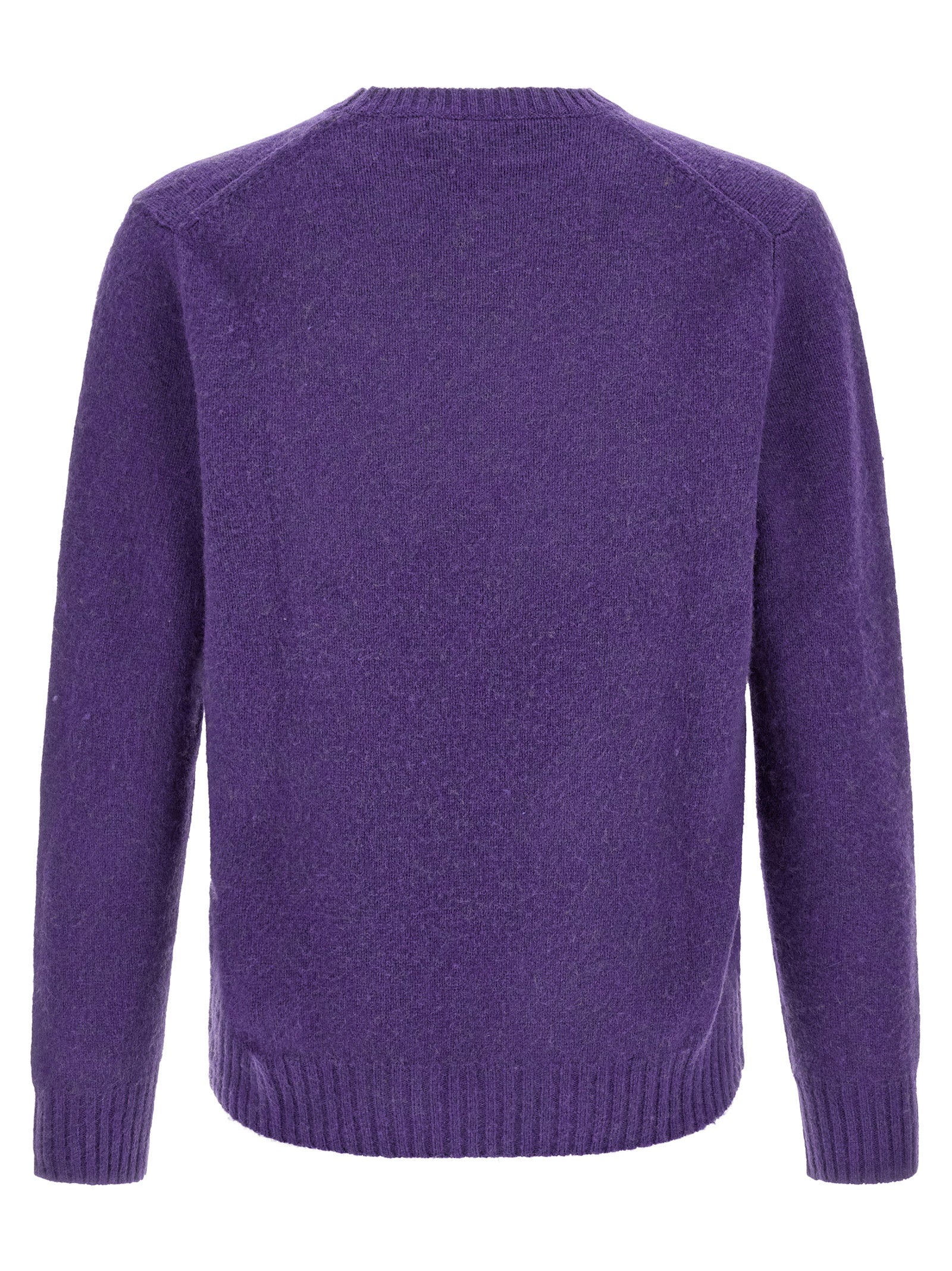 Indulge in the timeless elegance of the Polo Ralph Lauren Purple Wool Cardigan, a luxurious blend of wool and cashmere that elevates your style with sophisticated allure.