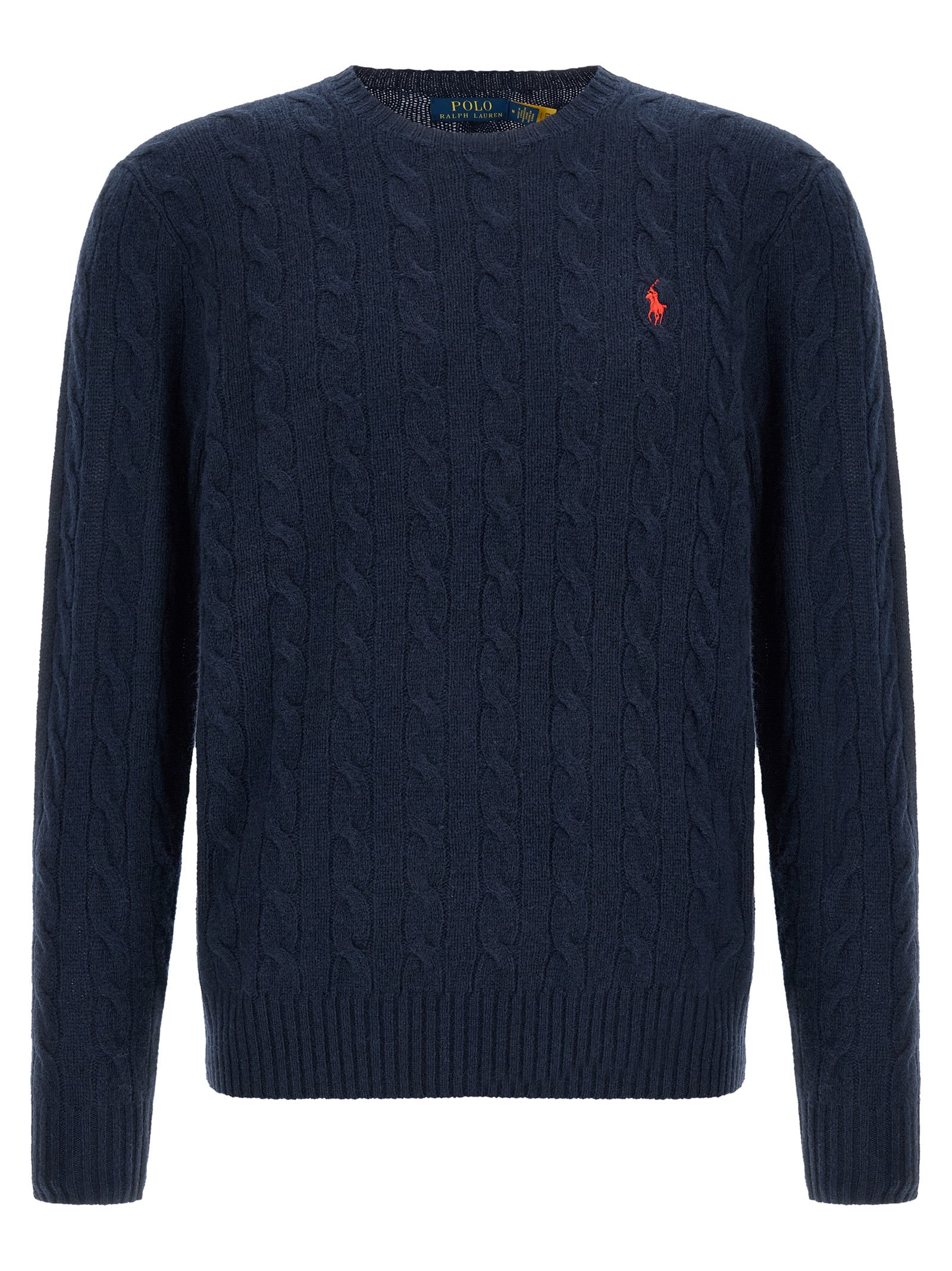 Indulge in the elegance of the Polo Ralph Lauren Blue Wool Cardigan, a luxurious blend of wool and cashmere that embodies timeless sophistication and modern allure.