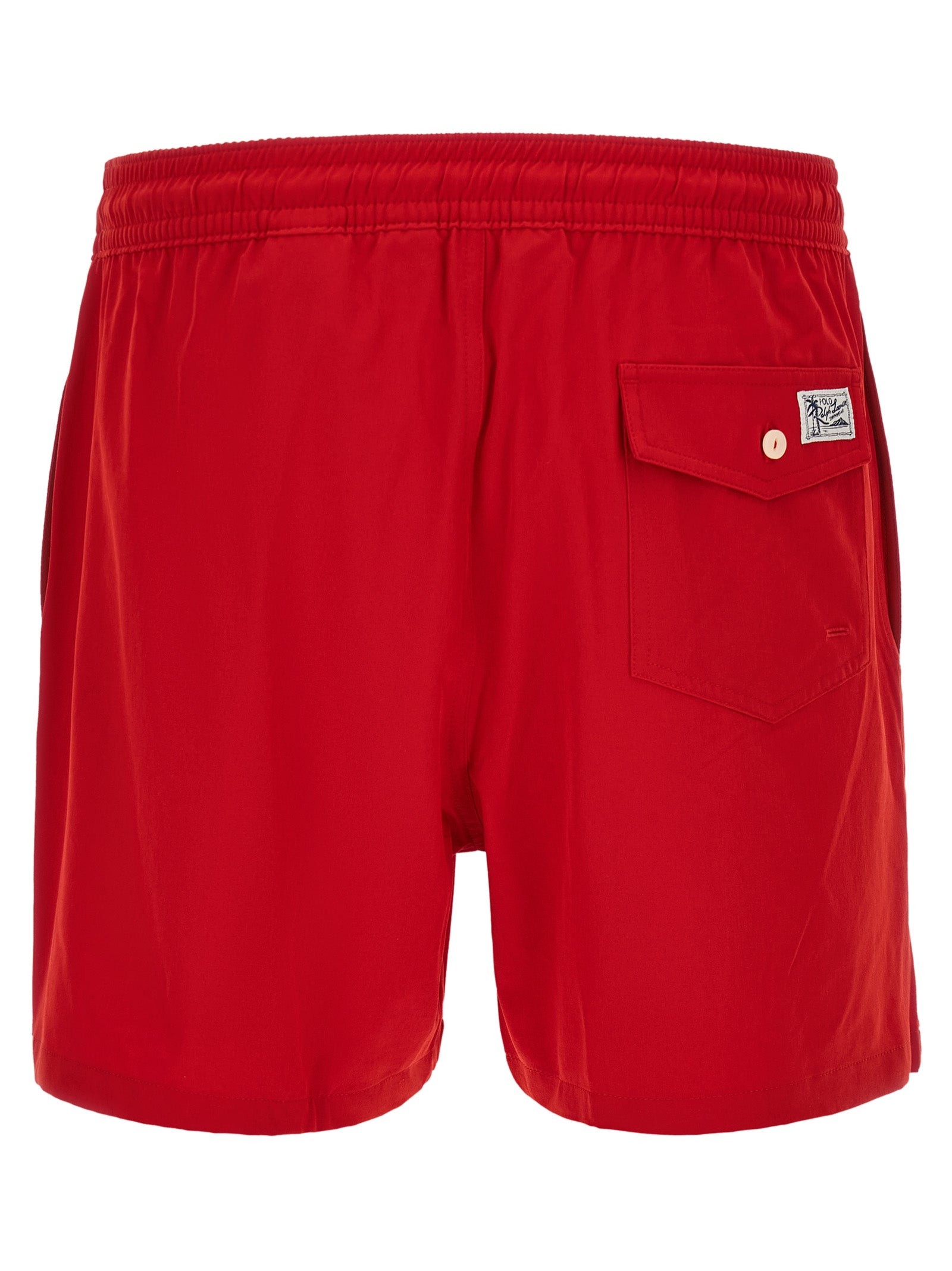 Discover the Polo Ralph Lauren Multicolor Polyester Swim Shorts, a blend of luxurious comfort and timeless style, perfect for the discerning individual seeking elegance by the water.