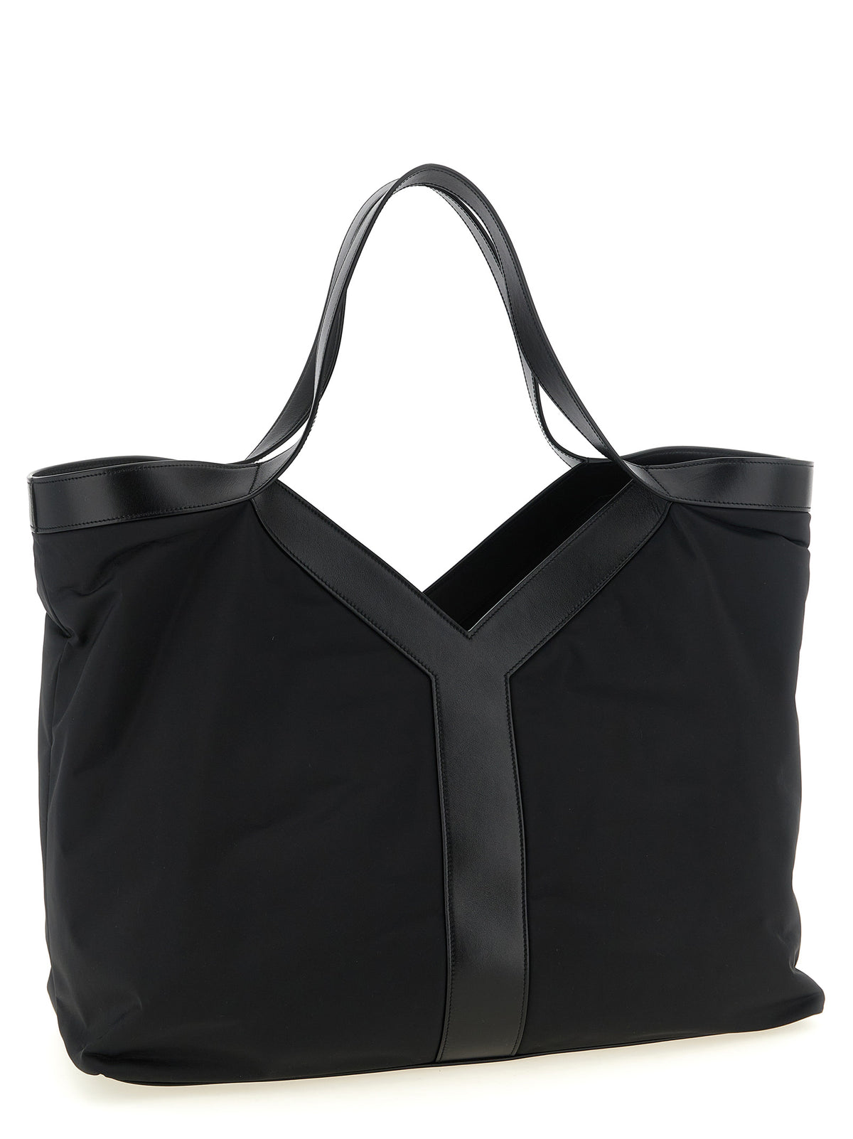Saint Laurent Black Calfskin Tote Bag - Urban Luxury Redefined