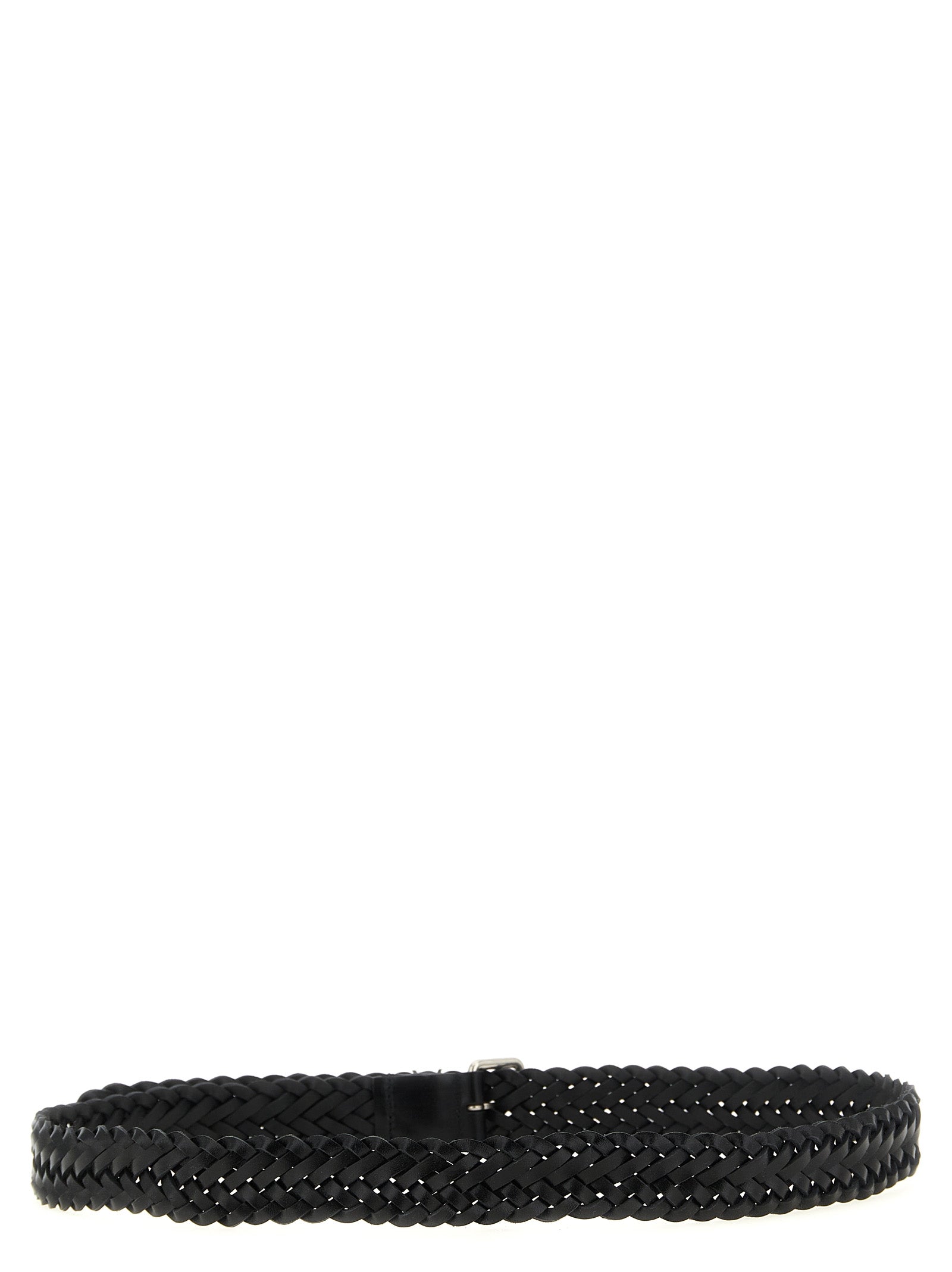 Experience the allure of timeless elegance with the Saint Laurent Black Calfskin Regular Belt, crafted from luxurious calf leather, perfect for the discerning individual.