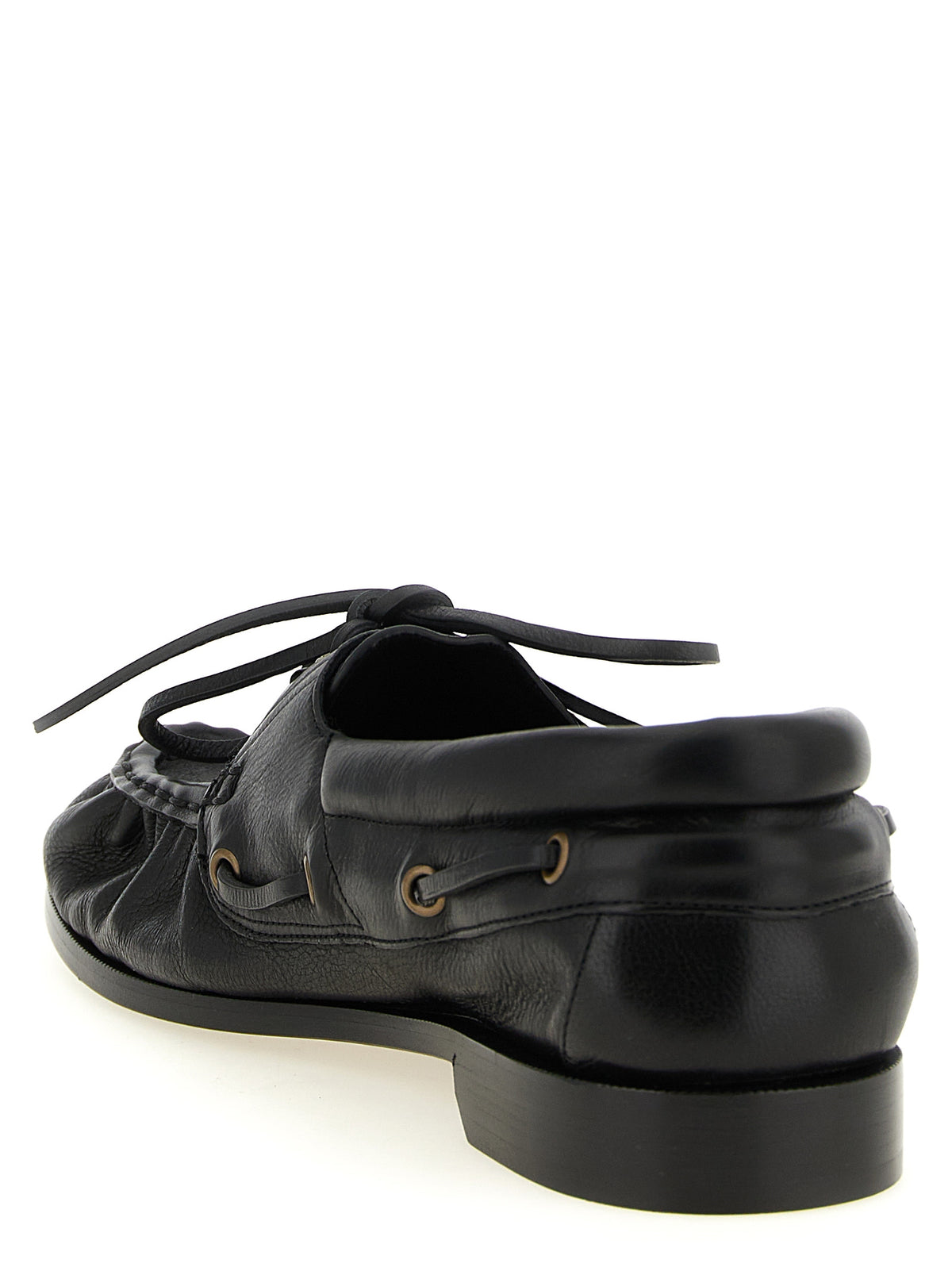 Saint Laurent Black Calfskin Slip-On Loafers - Timeless Luxury