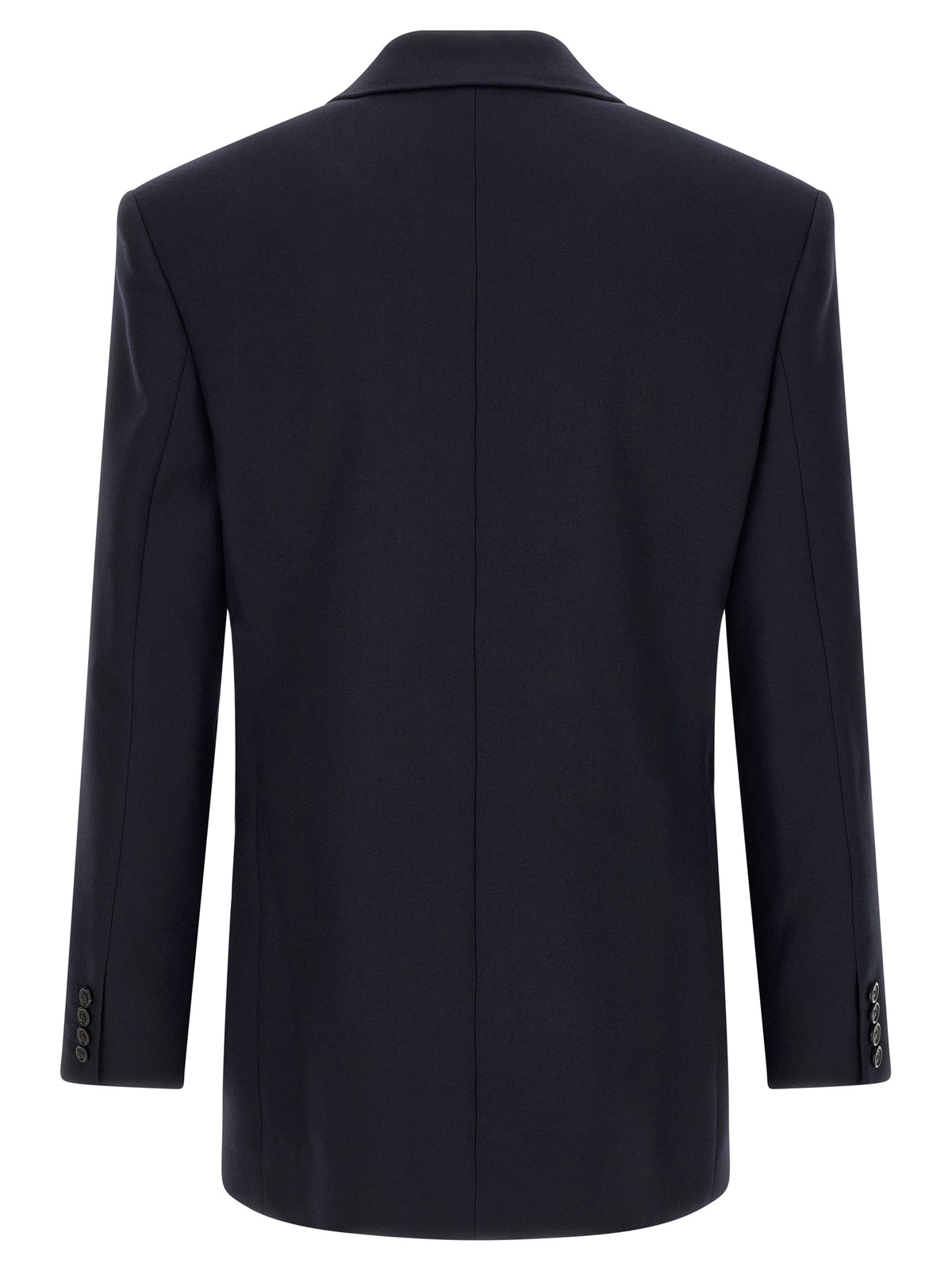 Saint Laurent Blue Wool Blazer - Timeless Luxury Tailoring