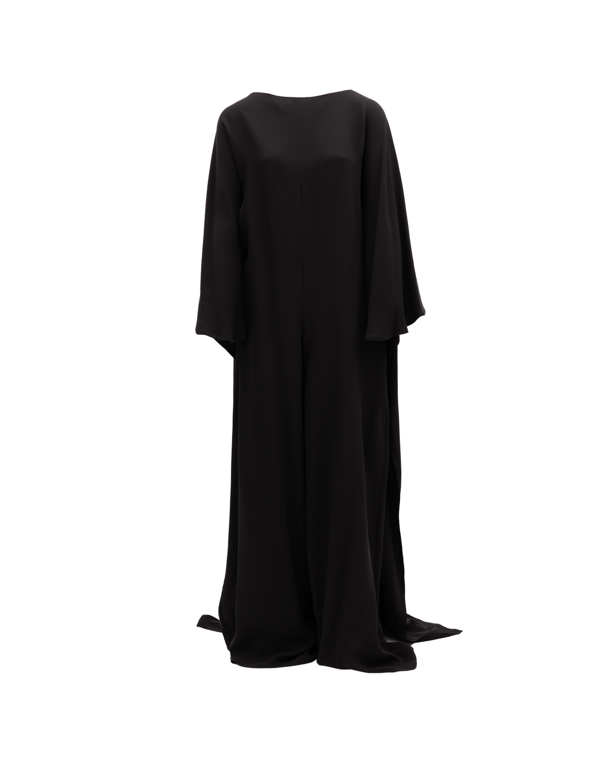 Experience the exquisite allure of the Valentino Garavani Long Black Dress, a timeless masterpiece that embodies luxury and sophistication for the discerning individual.