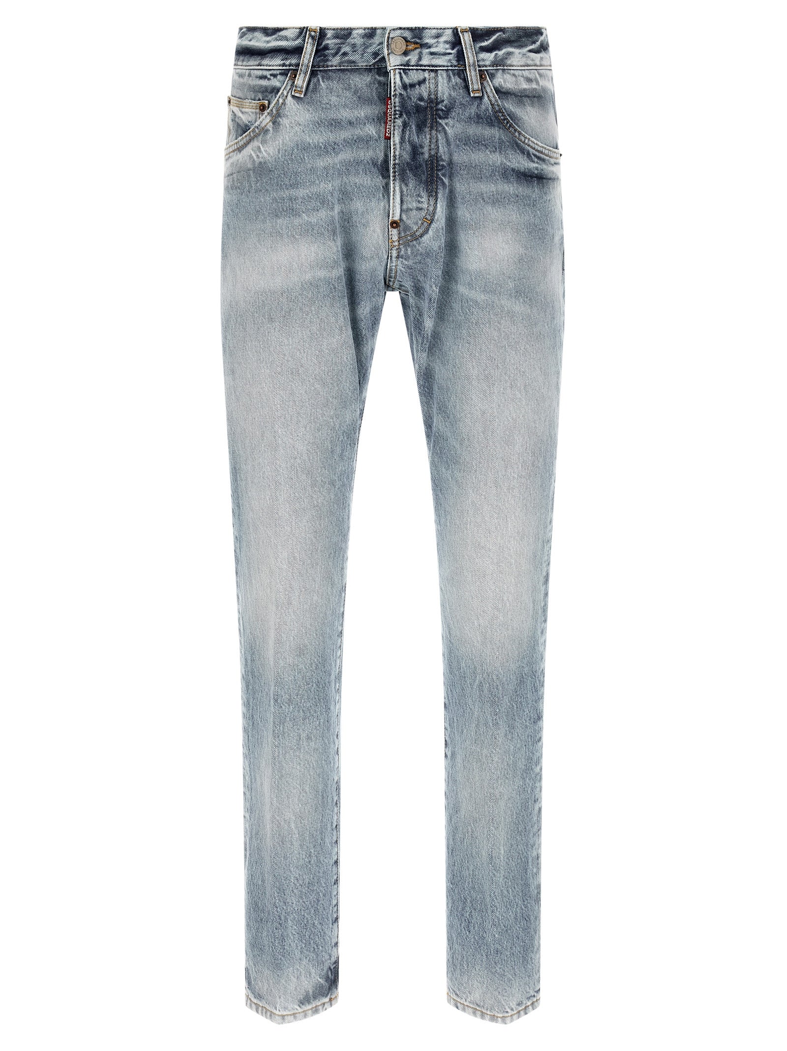 Dsquared² Stonewashed Denim Jeans - Elevate Your Style