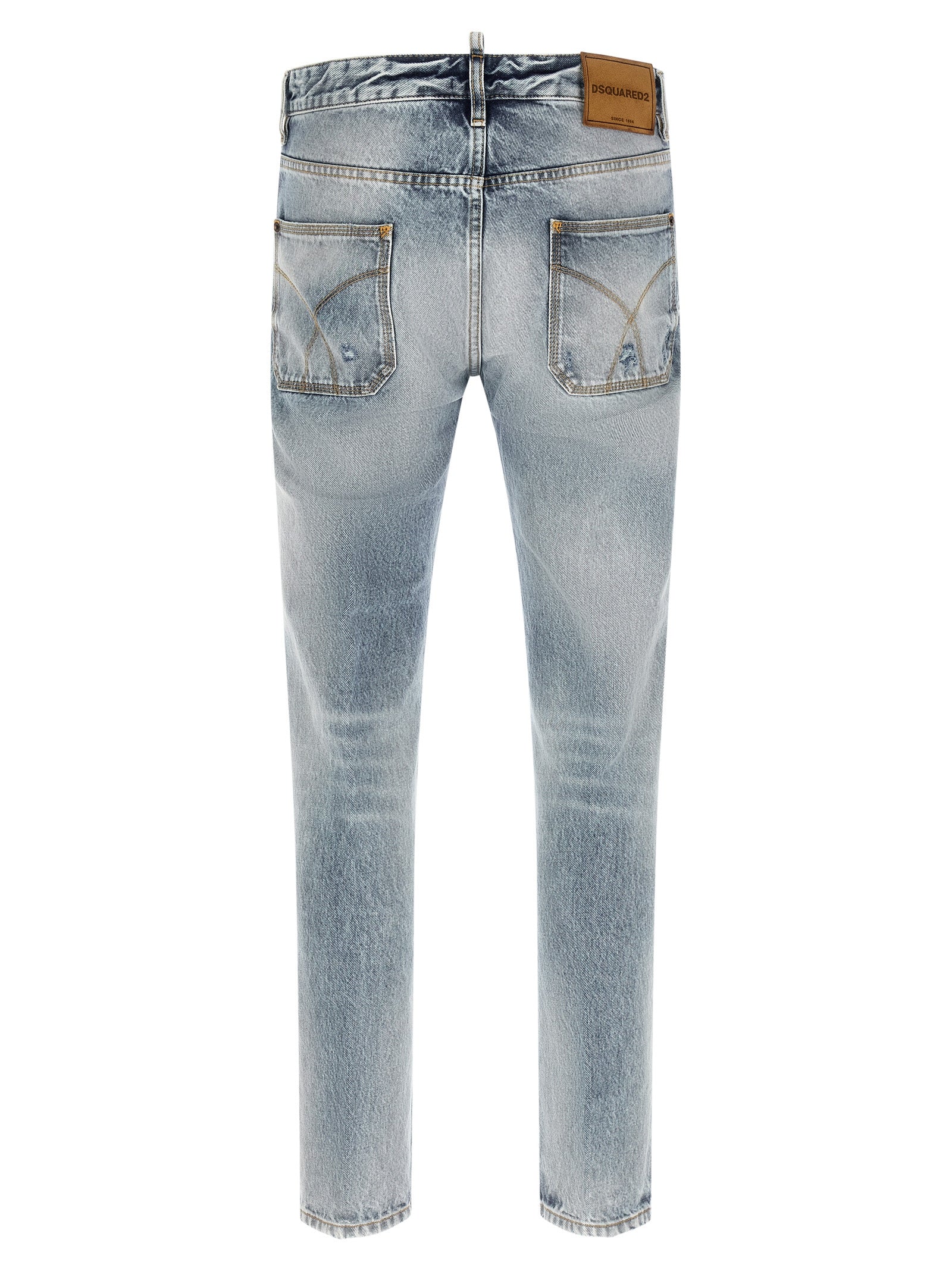 Dsquared² Teddy Stonewashed Jeans - Timeless Luxury Denim
